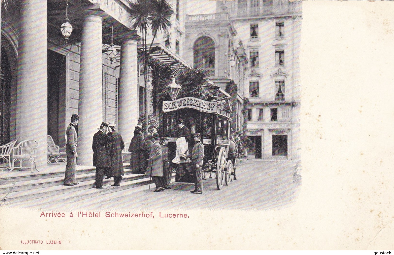 Suisse - Arrivée à L'Hôtel Schweizerhof, Lucerne - Lucerne