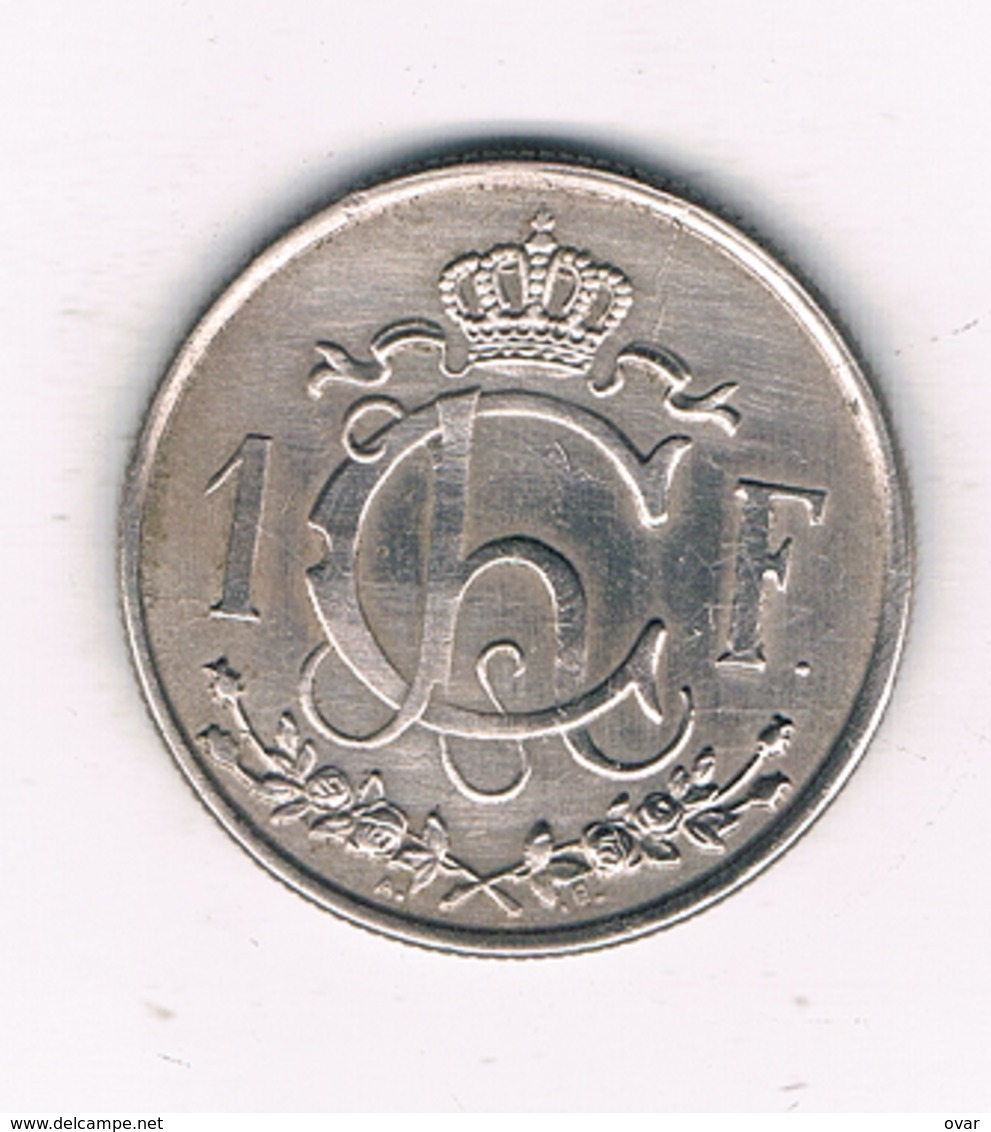 1 FRANC 1946  LUXEMBURG /5864/ - Luxembourg
