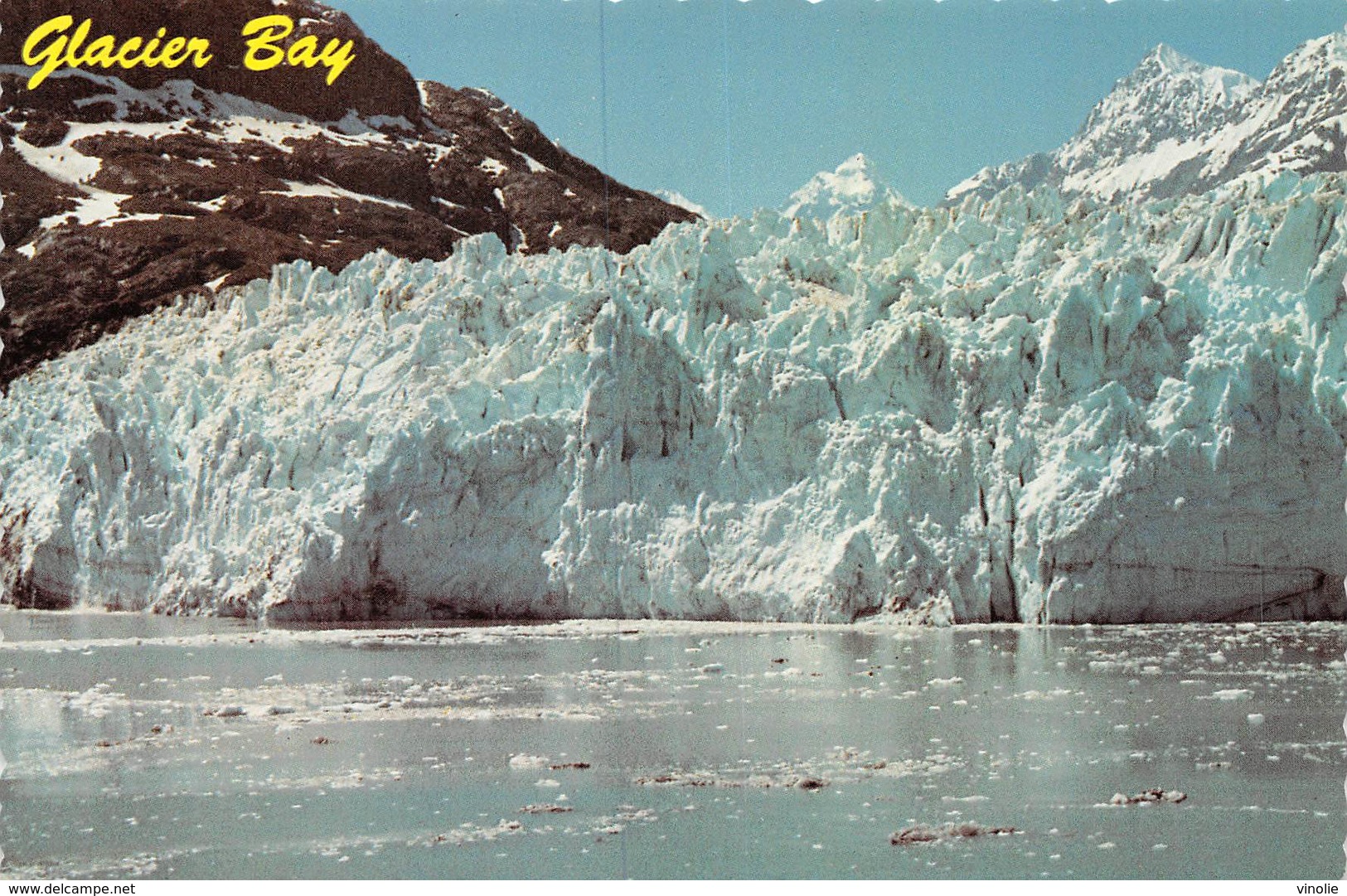 PIE.E.19-8654 :  ALASKA.  GLACIER BAY. - Autres & Non Classés