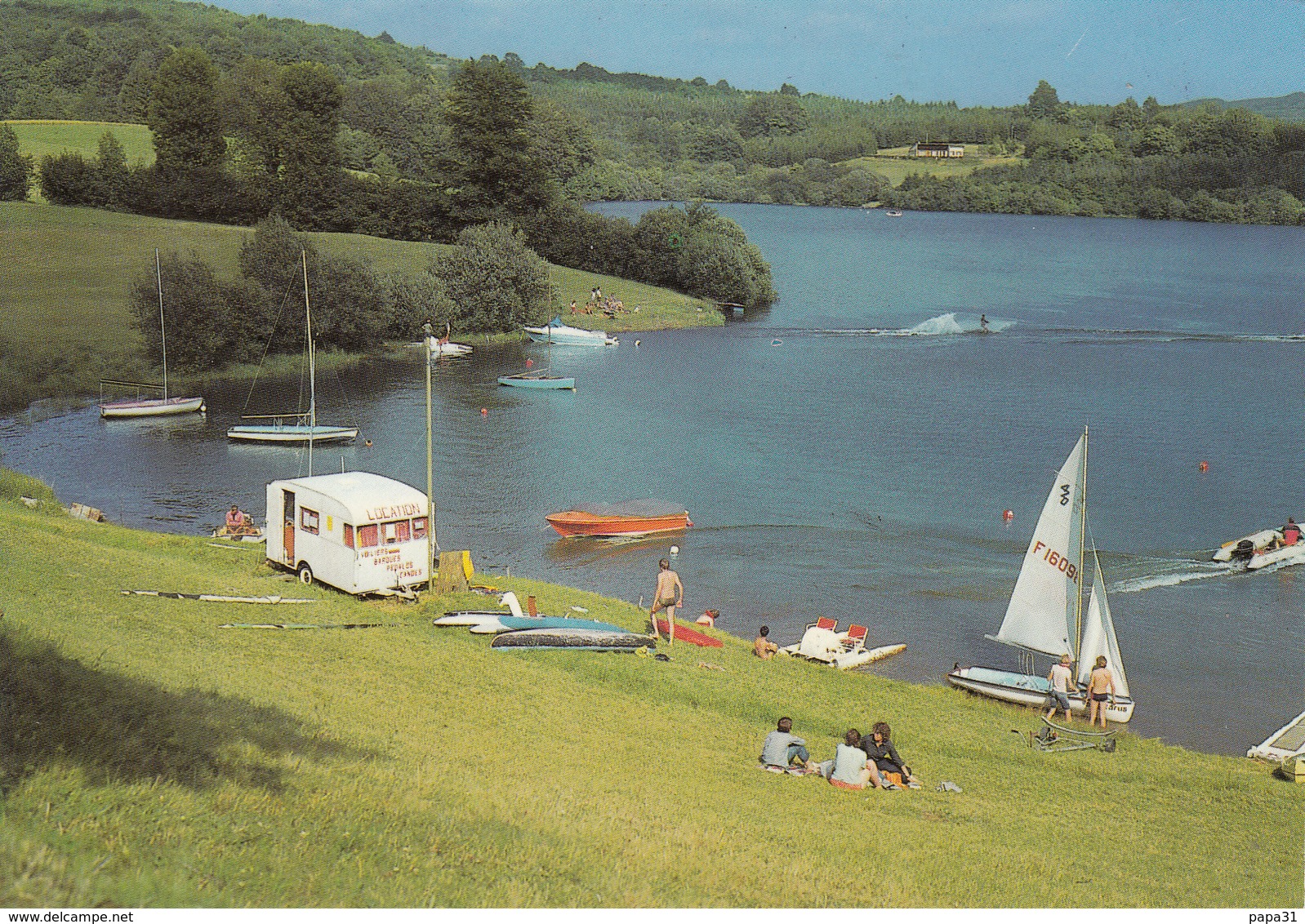 LAC DE LA RAVIEGE (Tarn)  - Caravanes.. - Autres & Non Classés