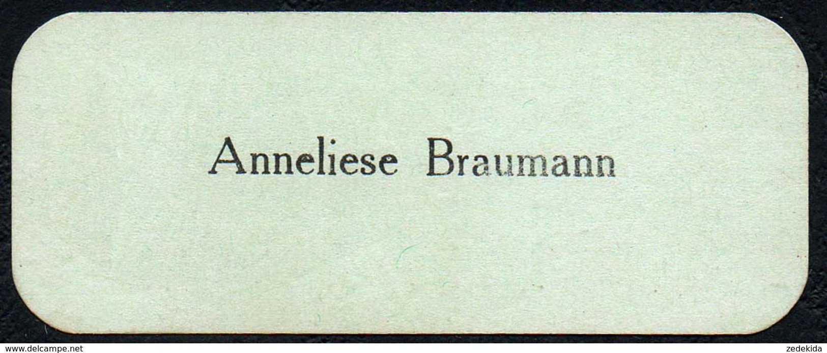 A9433 - Anneliese Braumann - Visitenkarte - Visitenkarten