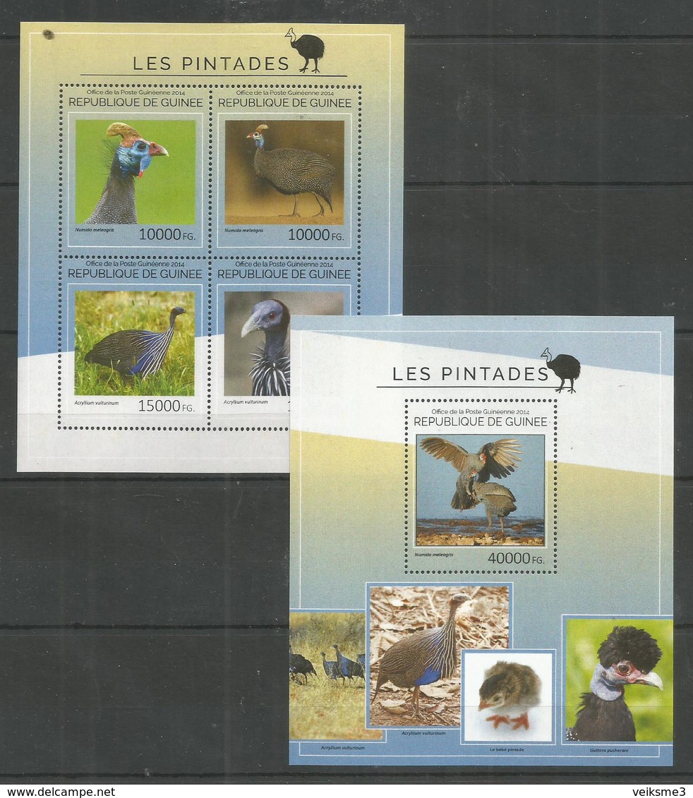 GUINEA - MNH - 2014 - Animals - Birds - Nature - Altri & Non Classificati