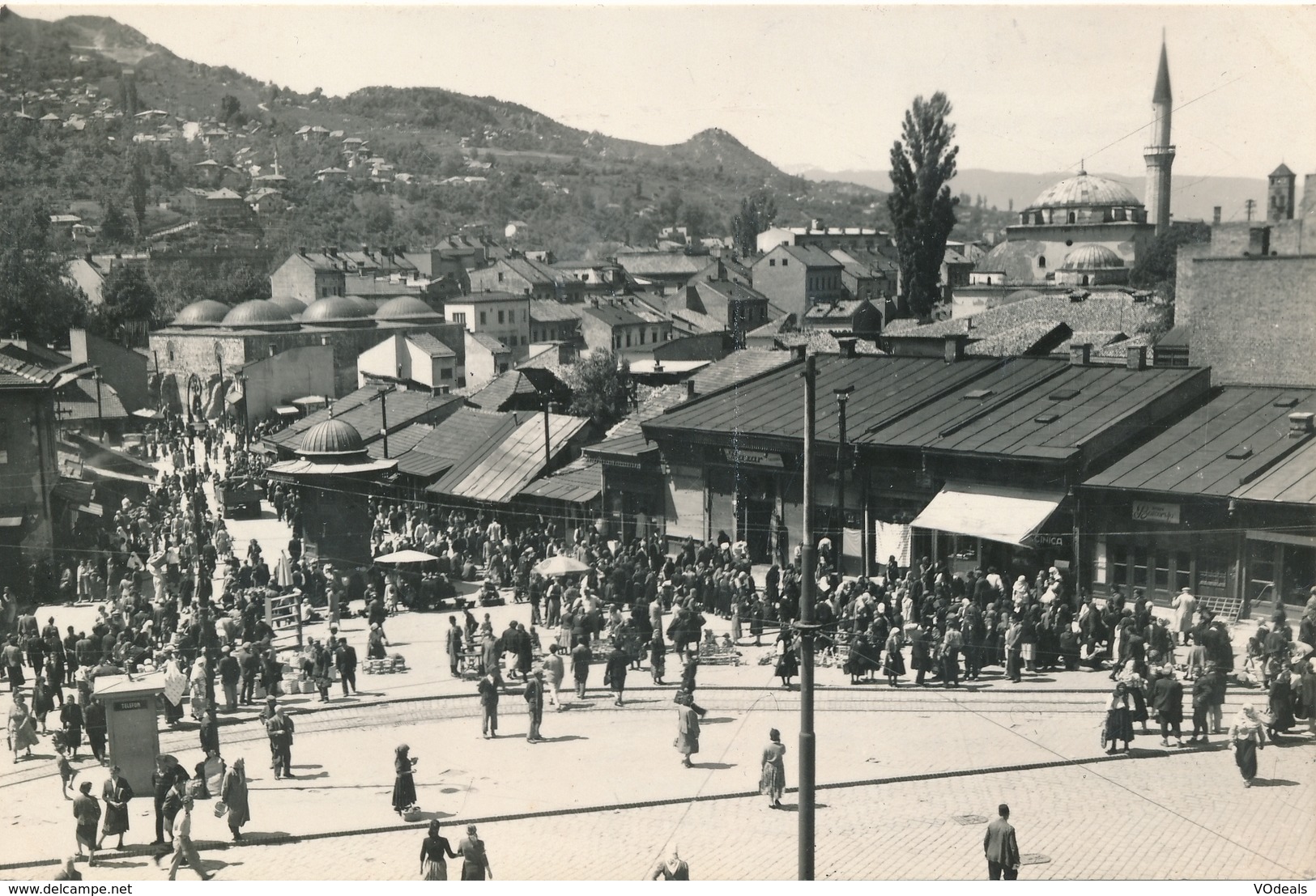 CPSM - Croatie - Sarajevo - The Old Turkish Market - 1959 - Croatie