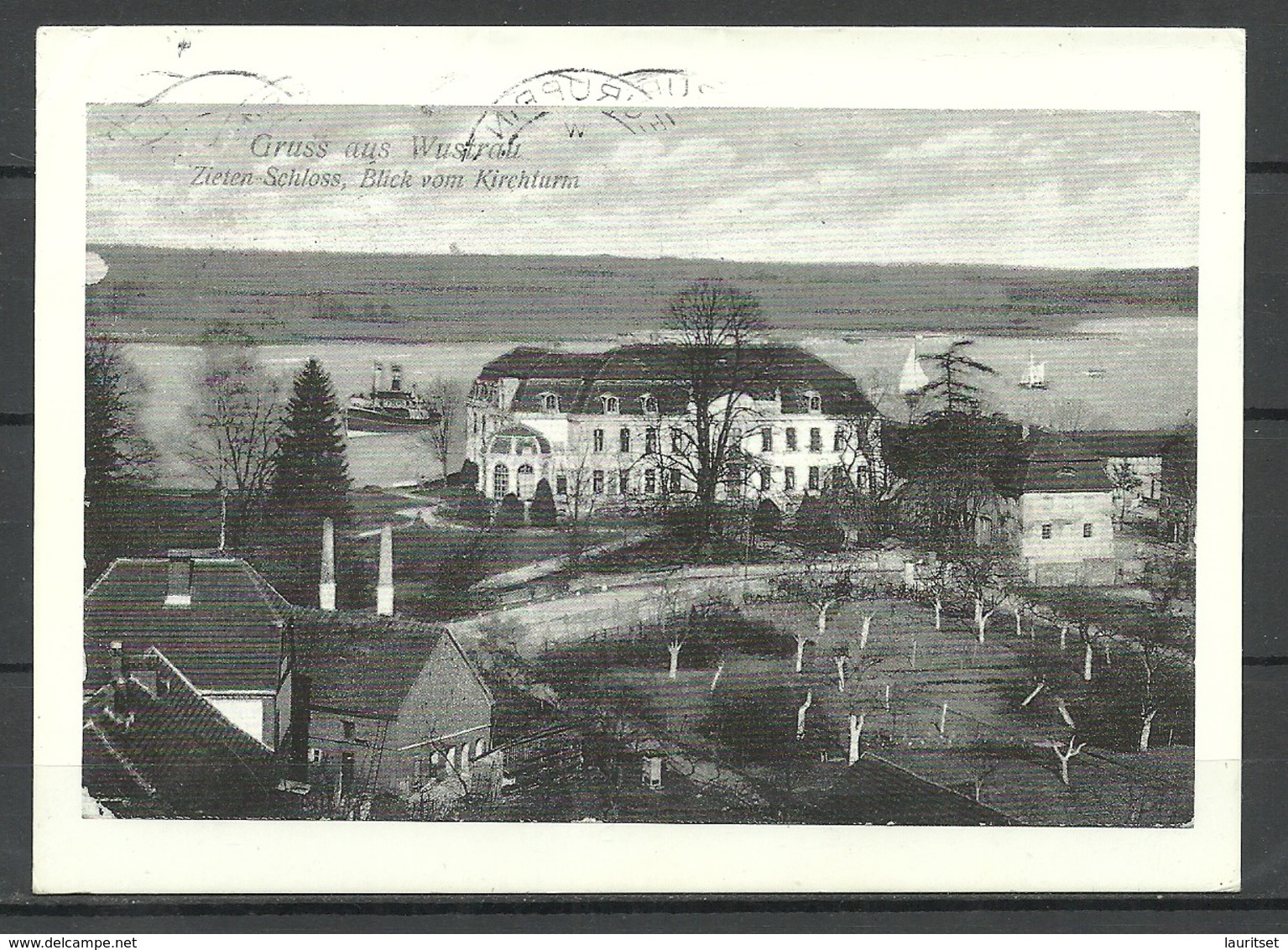 Deutschland WUSTRAU Schloss D. Husarengenerals H.-J. V. Zieten Landkreis Neuruppin Gesendet 1994 Mit Briefmarke - Other & Unclassified