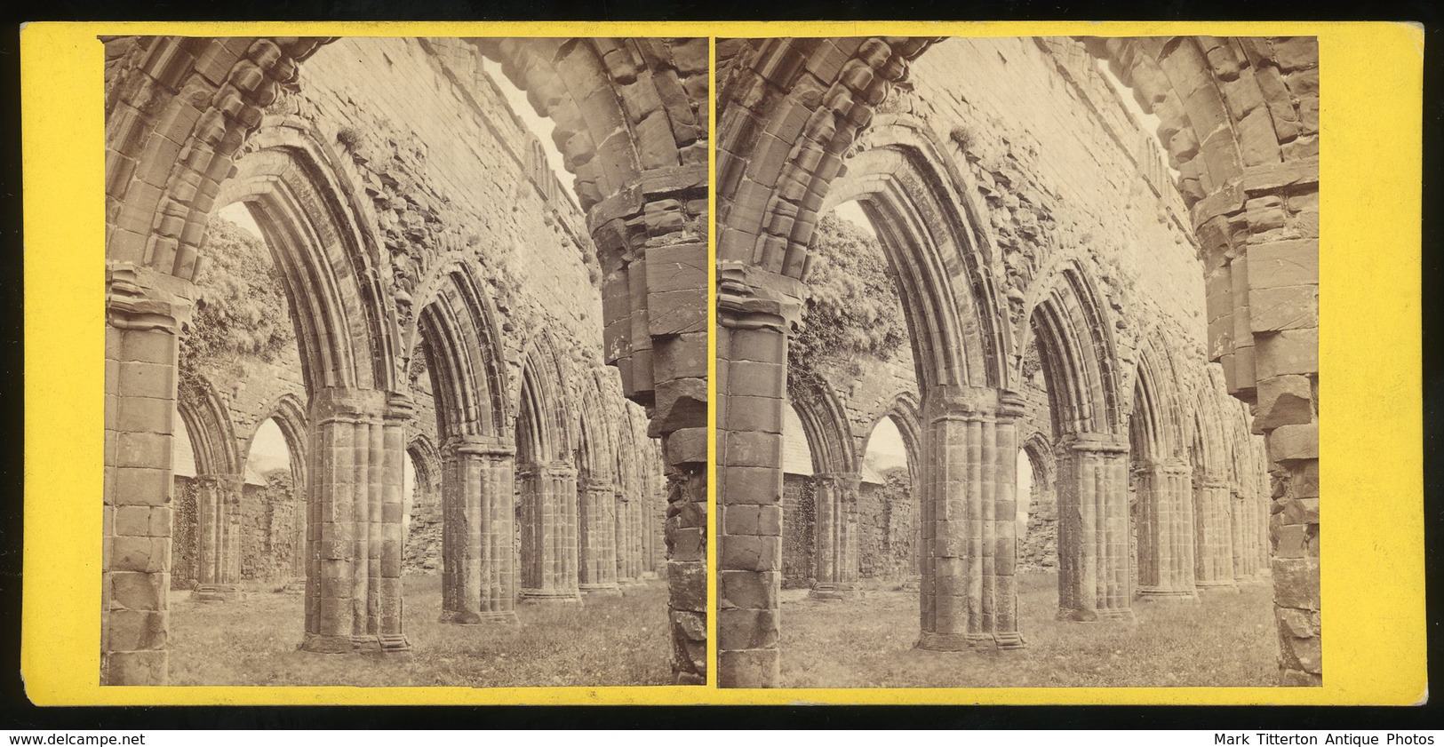 Stereoview - Sweetheart Abbey Dumfries And Galloway, SCOTLAND - Stereoscopi