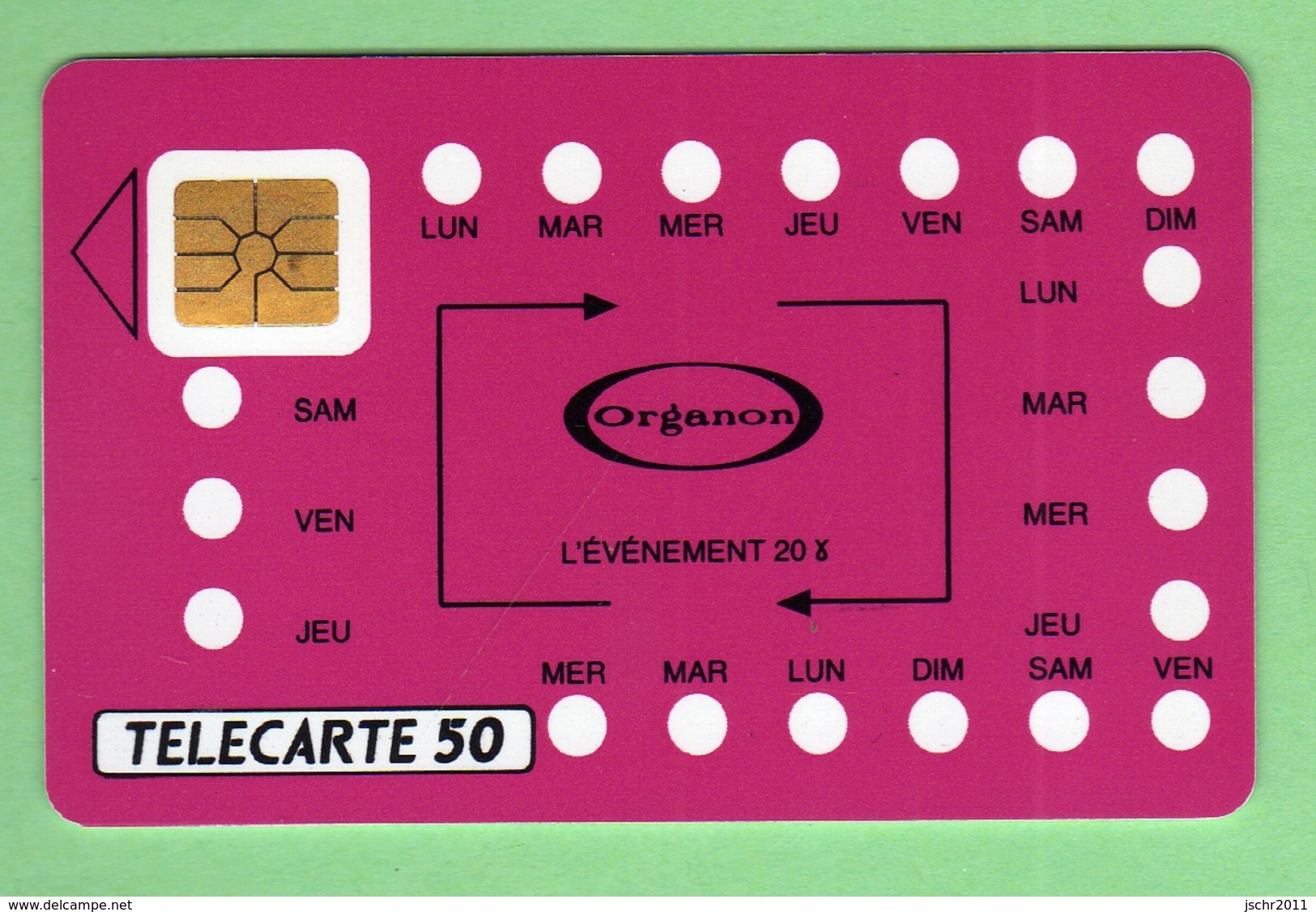 D206 ORGANON *** LUXE *** (50-P2) - Phonecards: Private Use