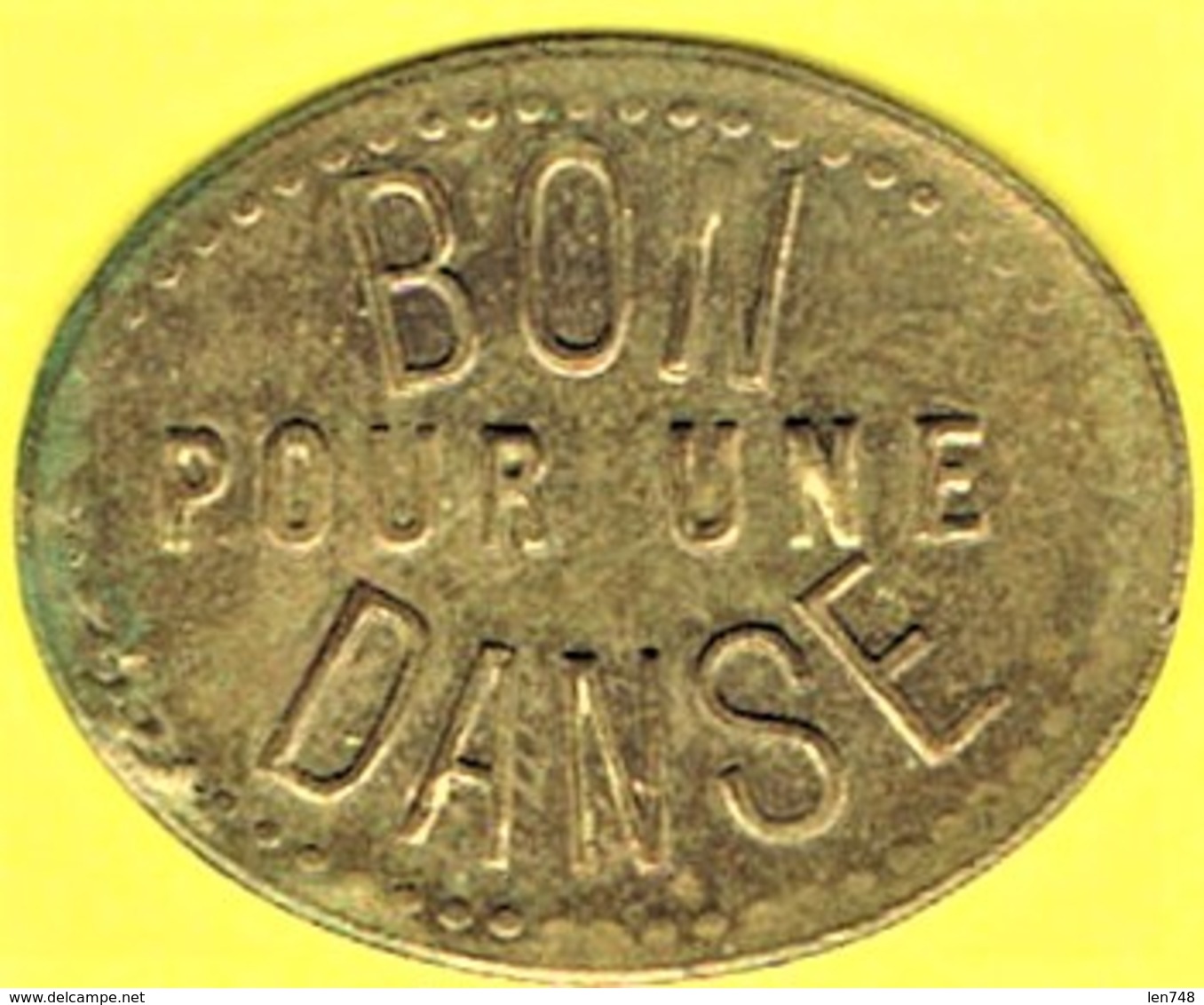 Jeton De Bal - LEON à PAVILLONS S/BOIS (93) - Monétaires / De Nécessité