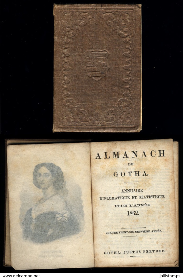 GERMANY: 1862 Almanach De Gotha: Directory Of Europe's Royalty And Higher Nobility. Published By Justus Perthes In Gotha - Otros & Sin Clasificación