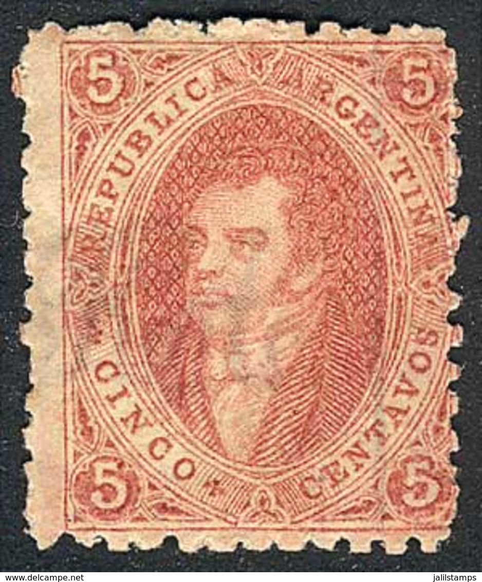 ARGENTINA: GJ.20, 3rd Printing, Mint ORIGINAL GUM (+300%, Rare!), Excellent Quality! - Oblitérés