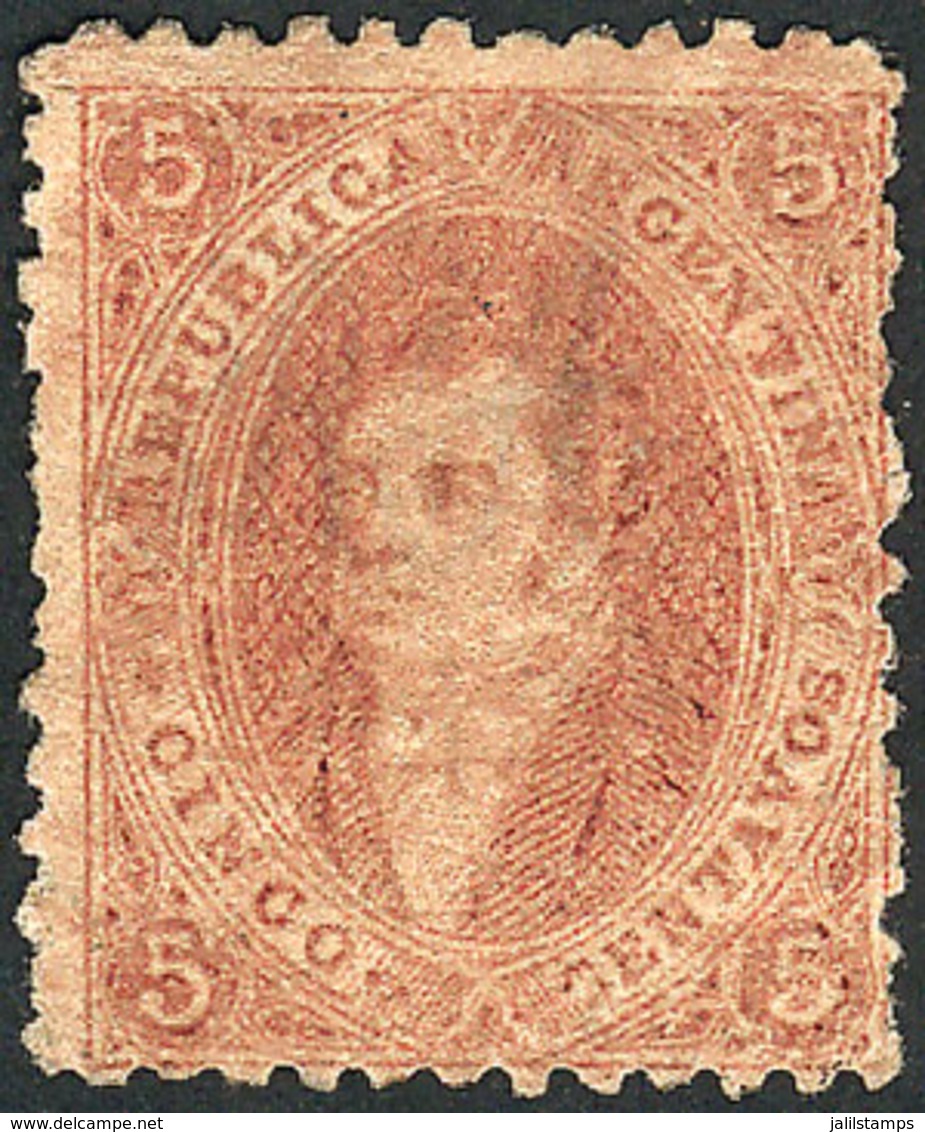 ARGENTINA: GJ.20, 3rd Printing, COFFEE Color, Mint, Very Fine Quality, Rare! - Gebraucht