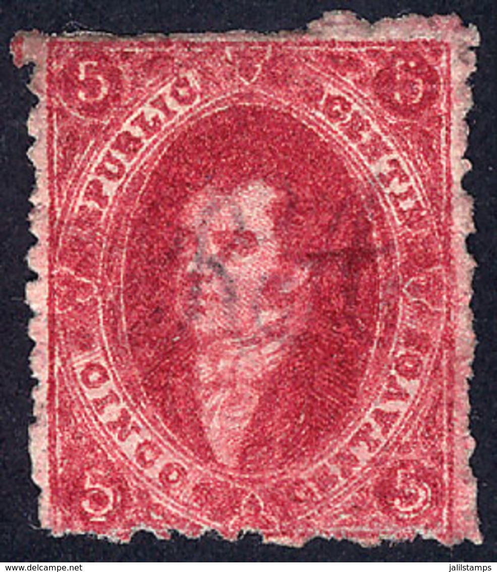 ARGENTINA: GJ.26, 5th Printing, Mint, VF Quality! - Used Stamps