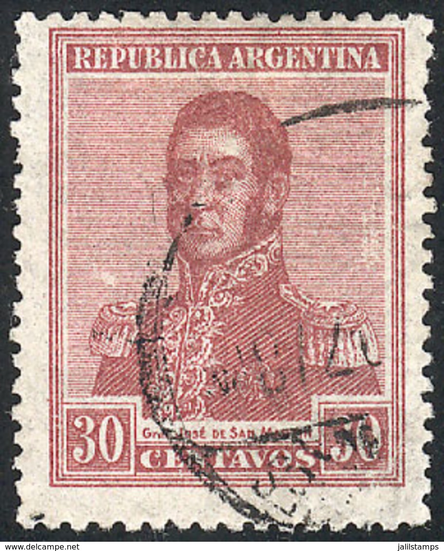 ARGENTINA: GJ.492, With W. Bond Watermark, VF Quality! - Other & Unclassified