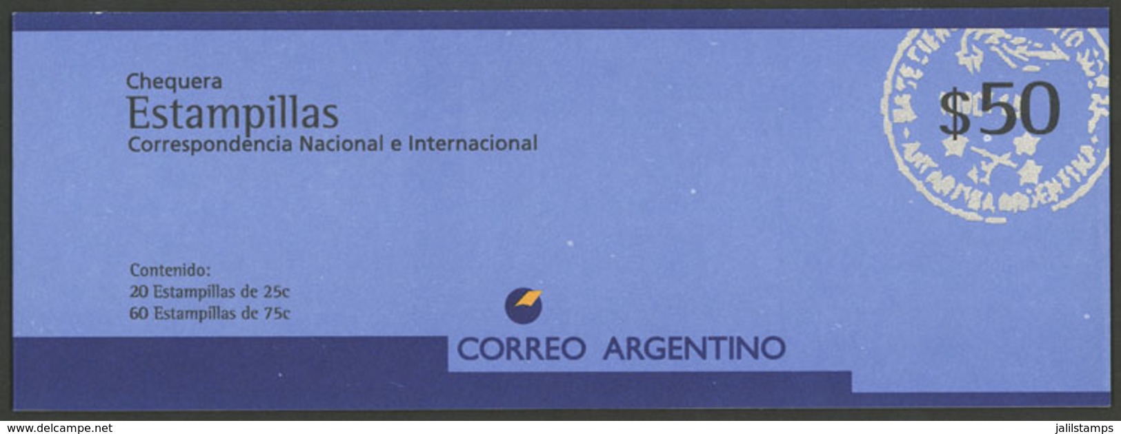 ARGENTINA: Booklet GJ.2703(4), Complete, Excellent Quality! - Autres & Non Classés