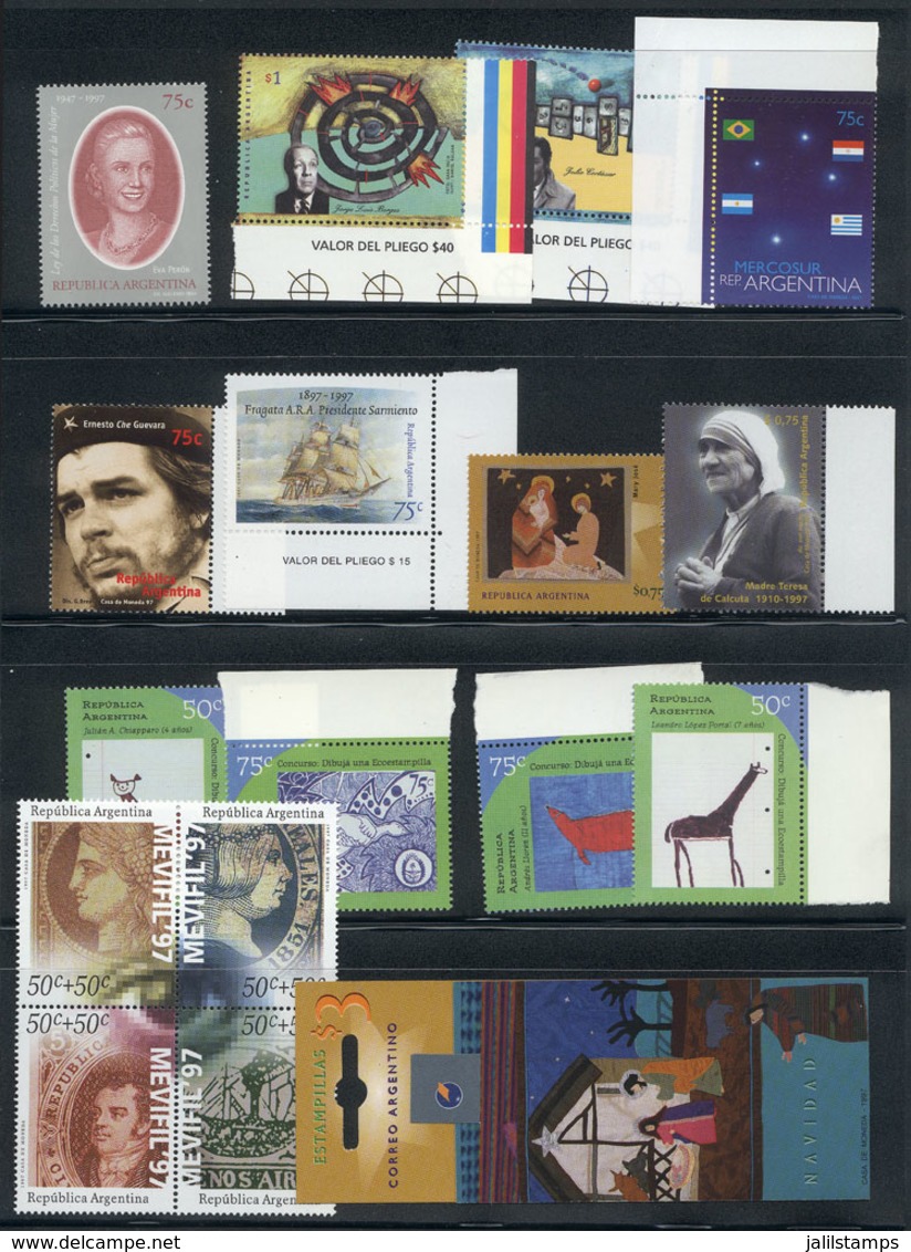 ARGENTINA: Post Folder With The Issues Of The Year 1997, Excellent Quality, Low Start! - Lots & Serien