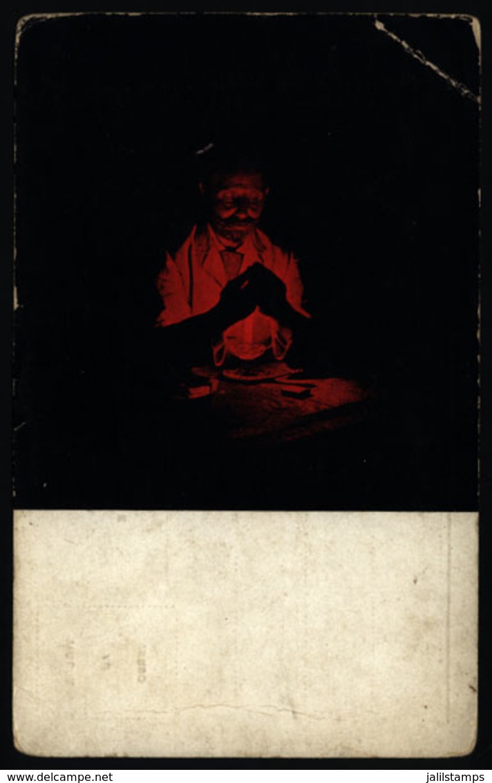 ARGENTINA: Théo Fumiére (photographer), Light Effect, Circa 1905, Small Defect, Rare! - Argentinien