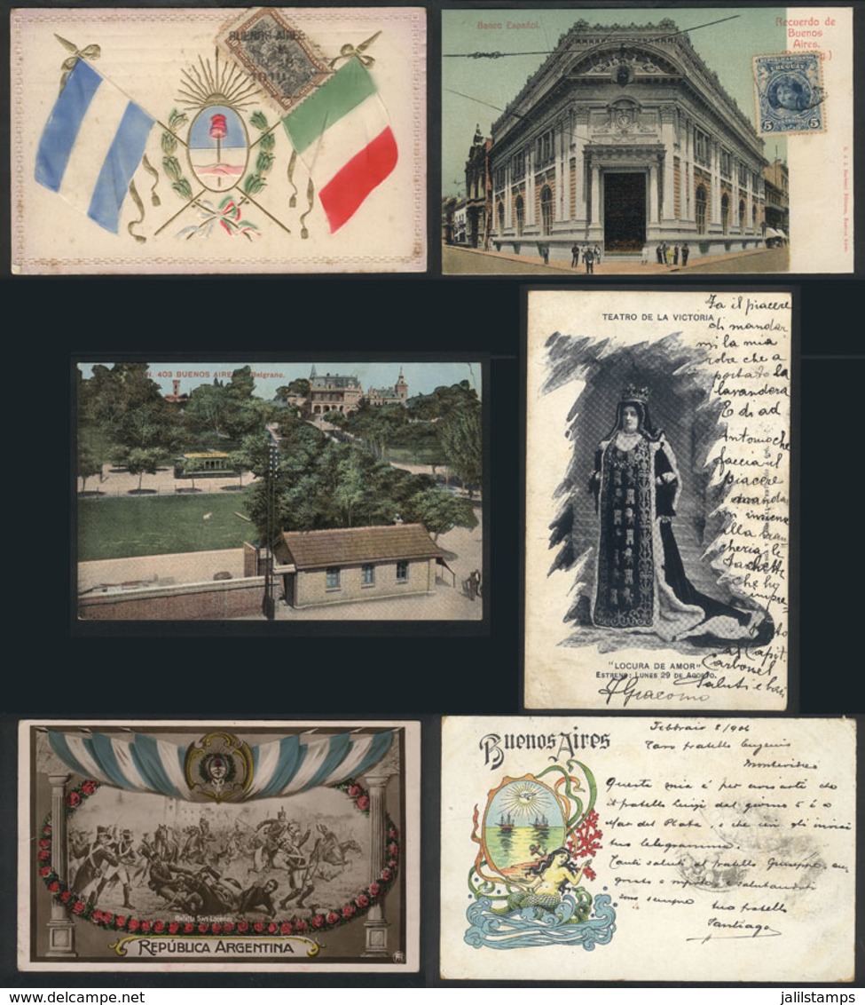 ARGENTINA: 14 Old Postcards With Very Good Views, Most Of Buenos Aires, Excellent General Quality. IMPORTANT: Please Vie - Argentine