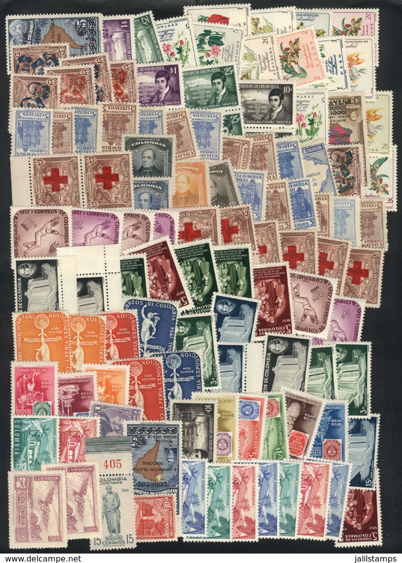 COLOMBIA: Lot Of Stamps And Complete Sets, Most Very Thematic, VF To Excellent General Quality, Yvert Catalog Value Euro - Colombia