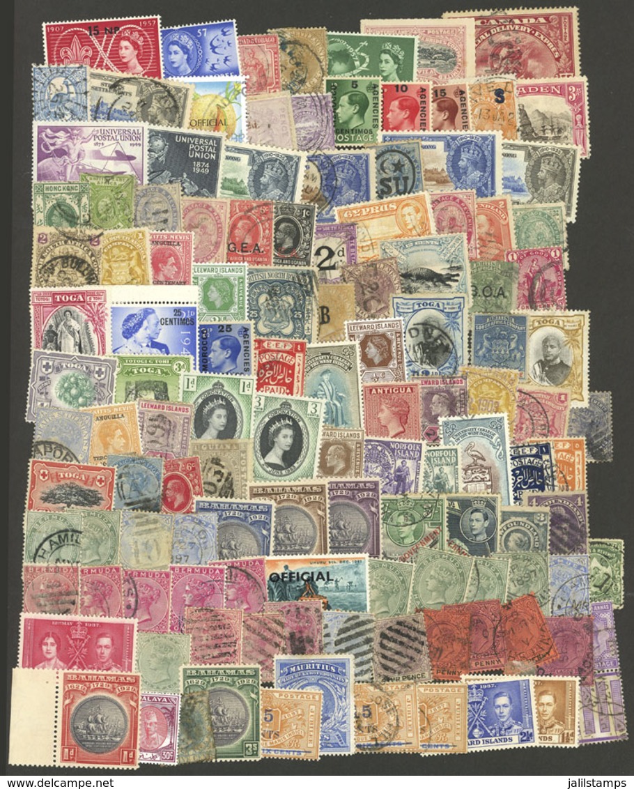 BRITISH COLONIES: Lot Of Stamps And Sovuenir Sheets Of Varied Periods, Used Or Mint (they Can Be Without Gum), Some With - Autres & Non Classés