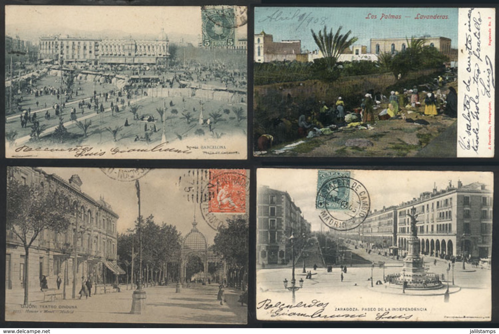 SPAIN: 11 Old Postcards With Very Good Views And In General Of Excellent Quality. IMPORTANT: Please View ALL The Photos  - Autres & Non Classés