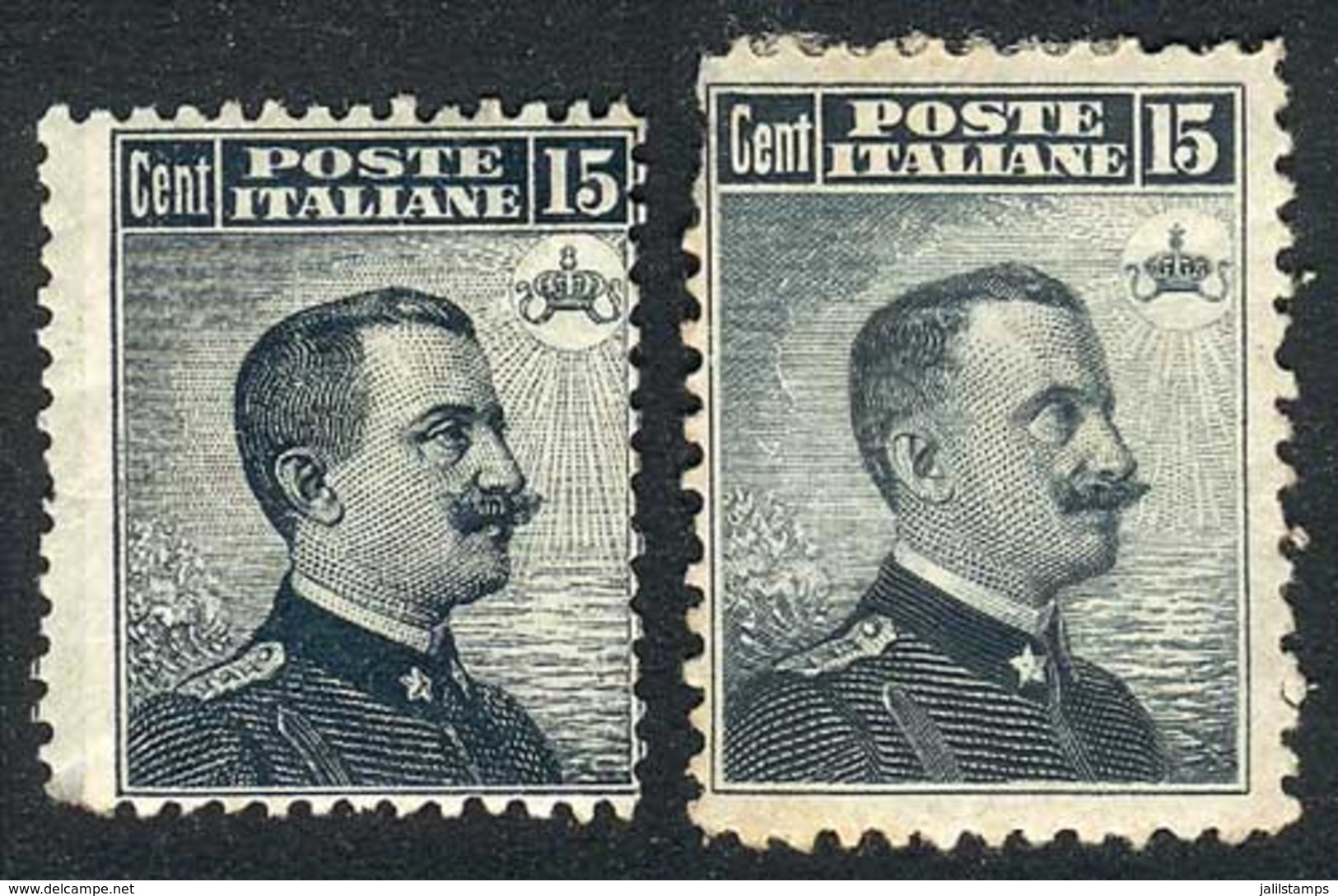 ITALY: Sc.93 And 111, Mint Lightly Hinged, Minor Defects, Catalog Value US$380, Good Opportunity! - Unclassified