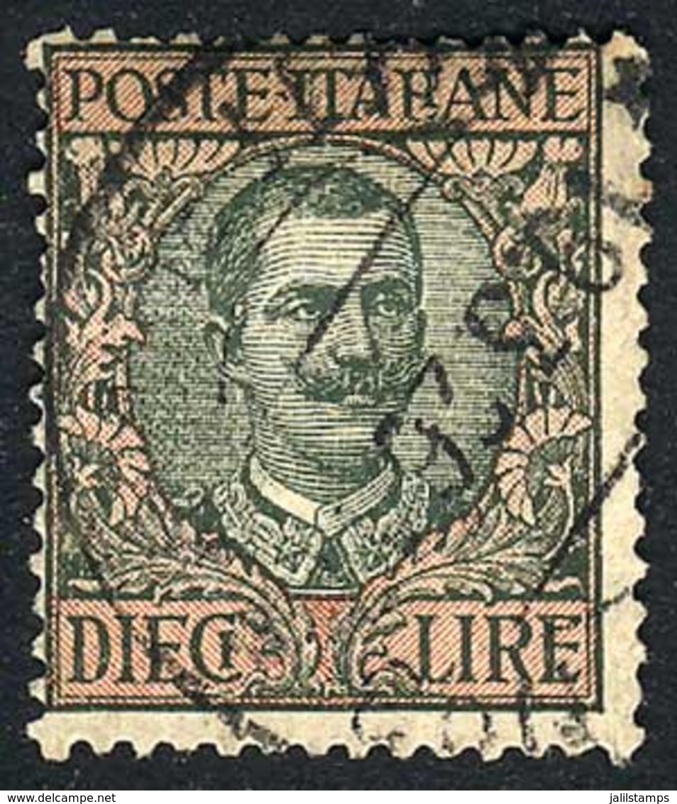 ITALY: Sc.114, 1910 10L. Used, VF Quality, Catalog Value US$35. - Ohne Zuordnung