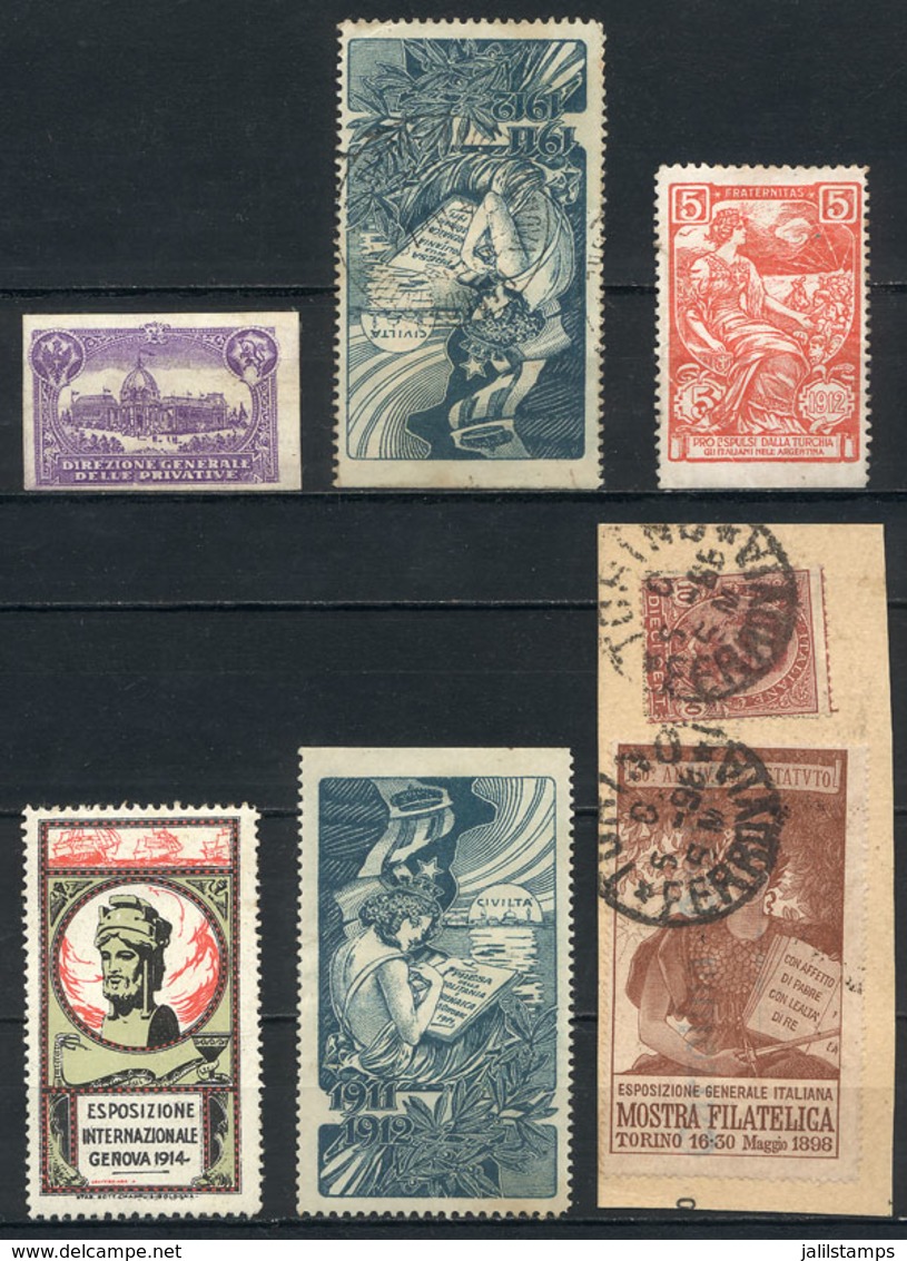 ITALY: 6 Old Cinderellas, Fine General Quality, Some With Minor Defects, Very Nice! - Ohne Zuordnung