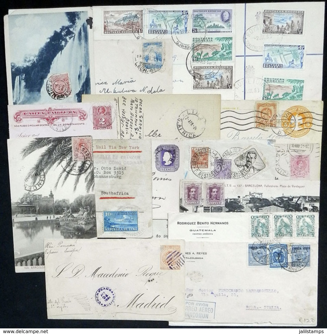 WORLDWIDE: Lot Of 16 Stationery Envelopes And Postal Cards Of Varied Countries And Periods, Interesting! - Other & Unclassified