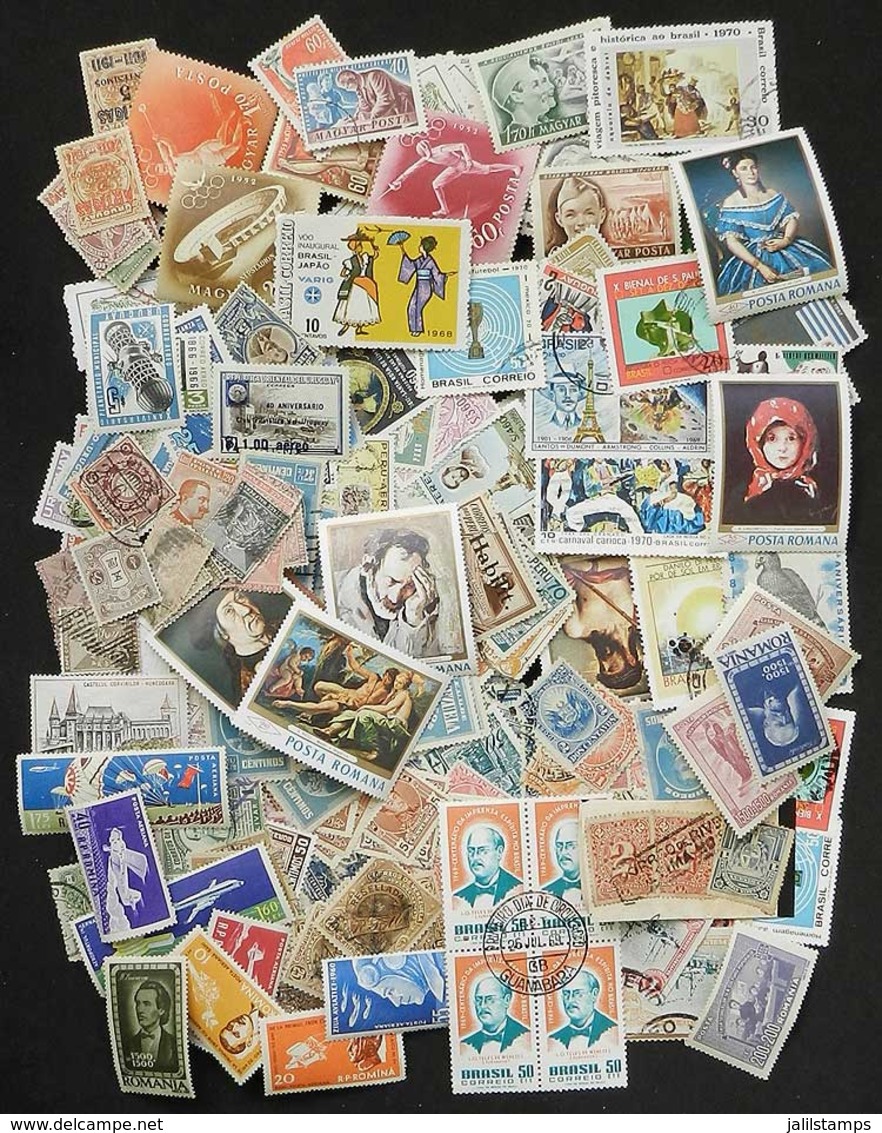 WORLDWIDE: Lot Of Many Hundreds Of Stamps Of All Periods, Mint And Used, Fine To VF General Quality (few Can Have Defect - Autres & Non Classés