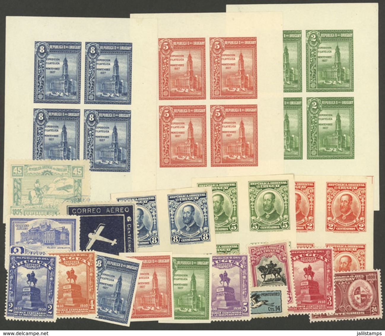 URUGUAY: Lot Of Good Stamps And Souvenir Sheets, Almost All Mint, Most Of Fine To VF Quality, Low Start! - Uruguay