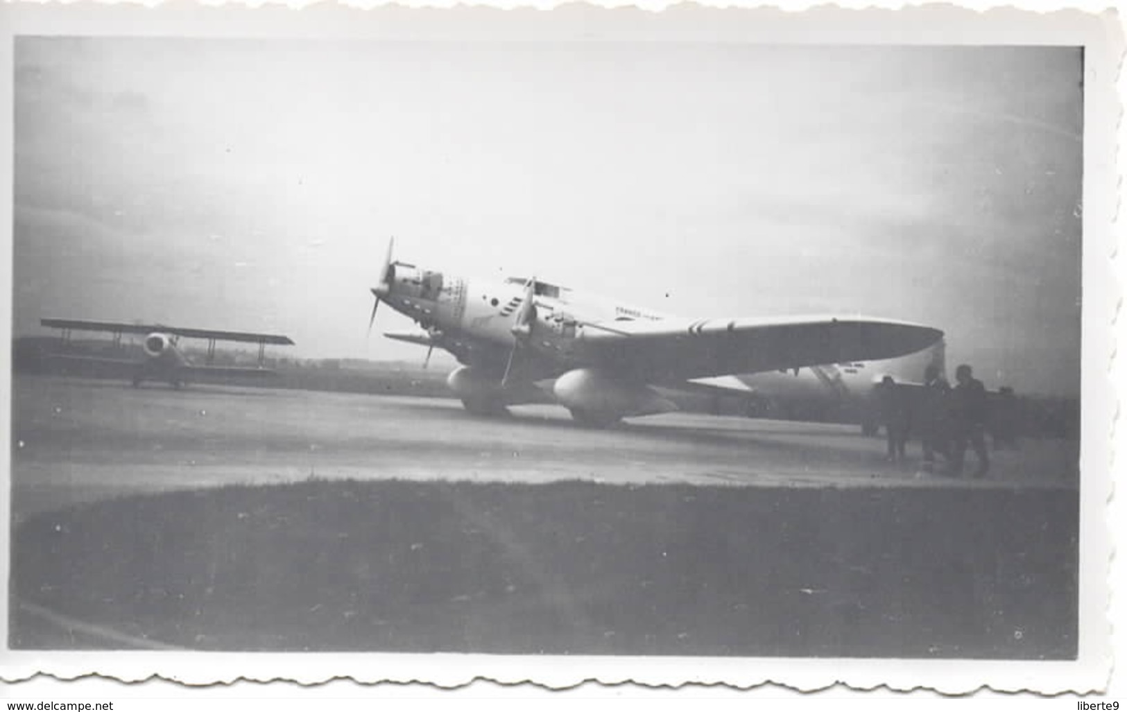 Avion  C.1930 Buenos Aires Paris France Am...  Photo C.11x7cm - 2scan - Aviación