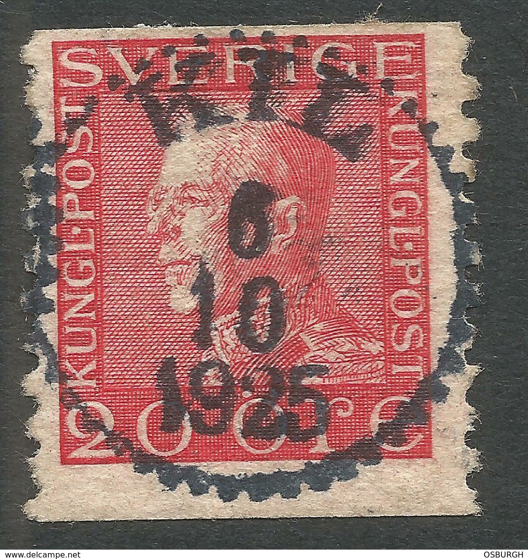 SWEDEN. 1921. 20o RED. KIL POSTMARK. USED. - Used Stamps