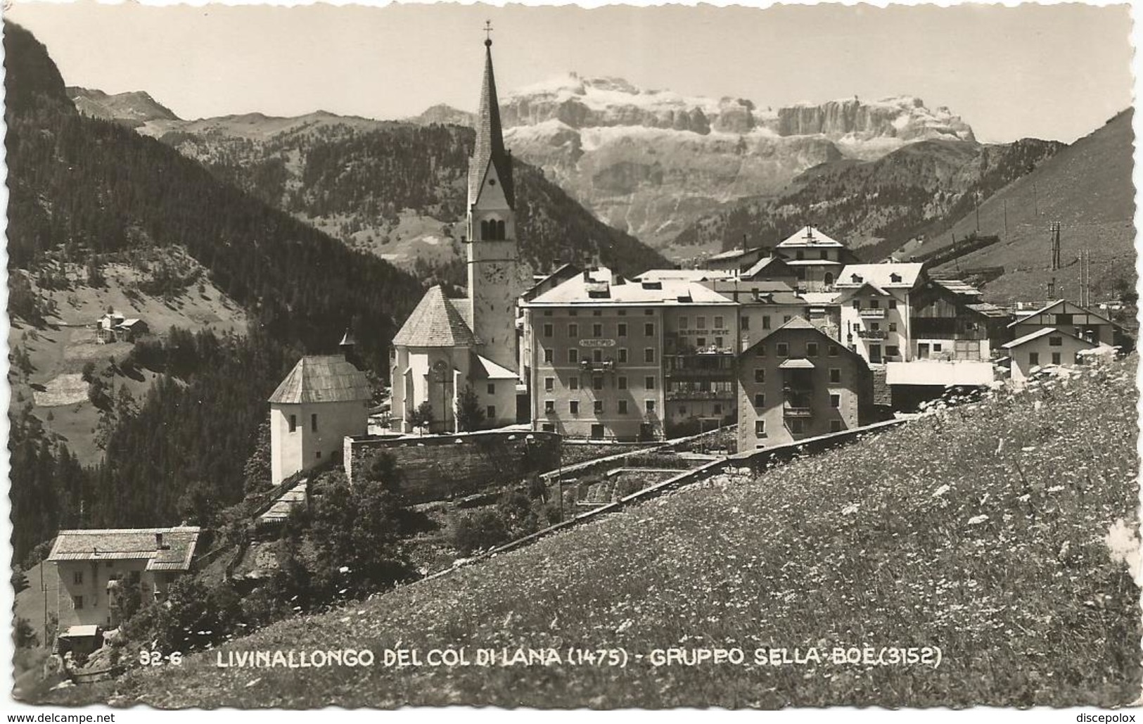 W4112 Livinallongo Del Col Di Lana (Belluno) - Panorama Del Gruppo Sella / Viaggiata 1949 - Altri & Non Classificati