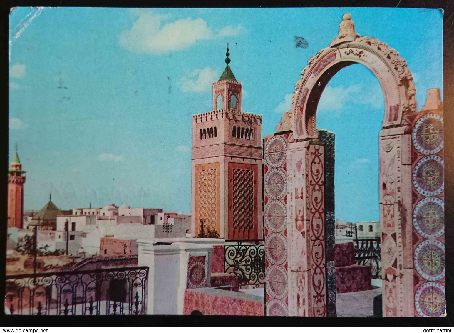 TUNIS - Terrasse Du Palais D'Orient - TUNISIE - Mosque    Vg - Tunisia