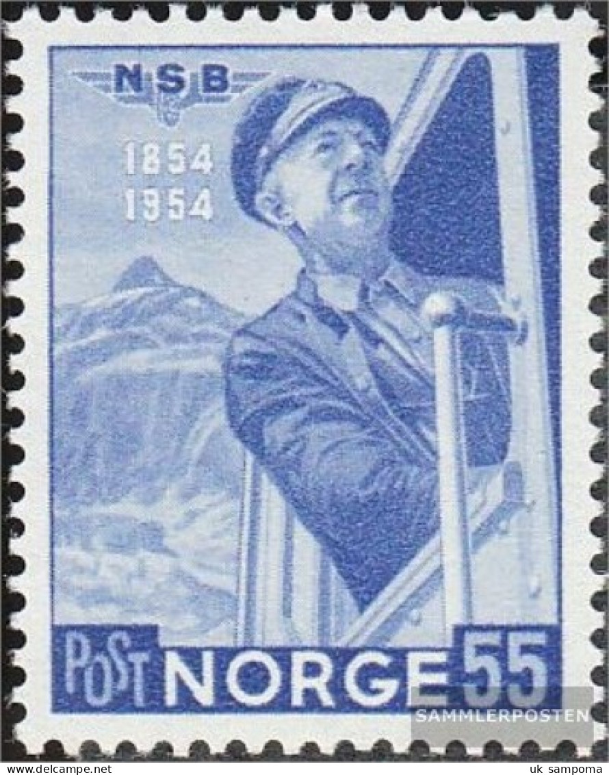 Norway 386 Unmounted Mint / Never Hinged 1954 Norwegian Railway - Unused Stamps