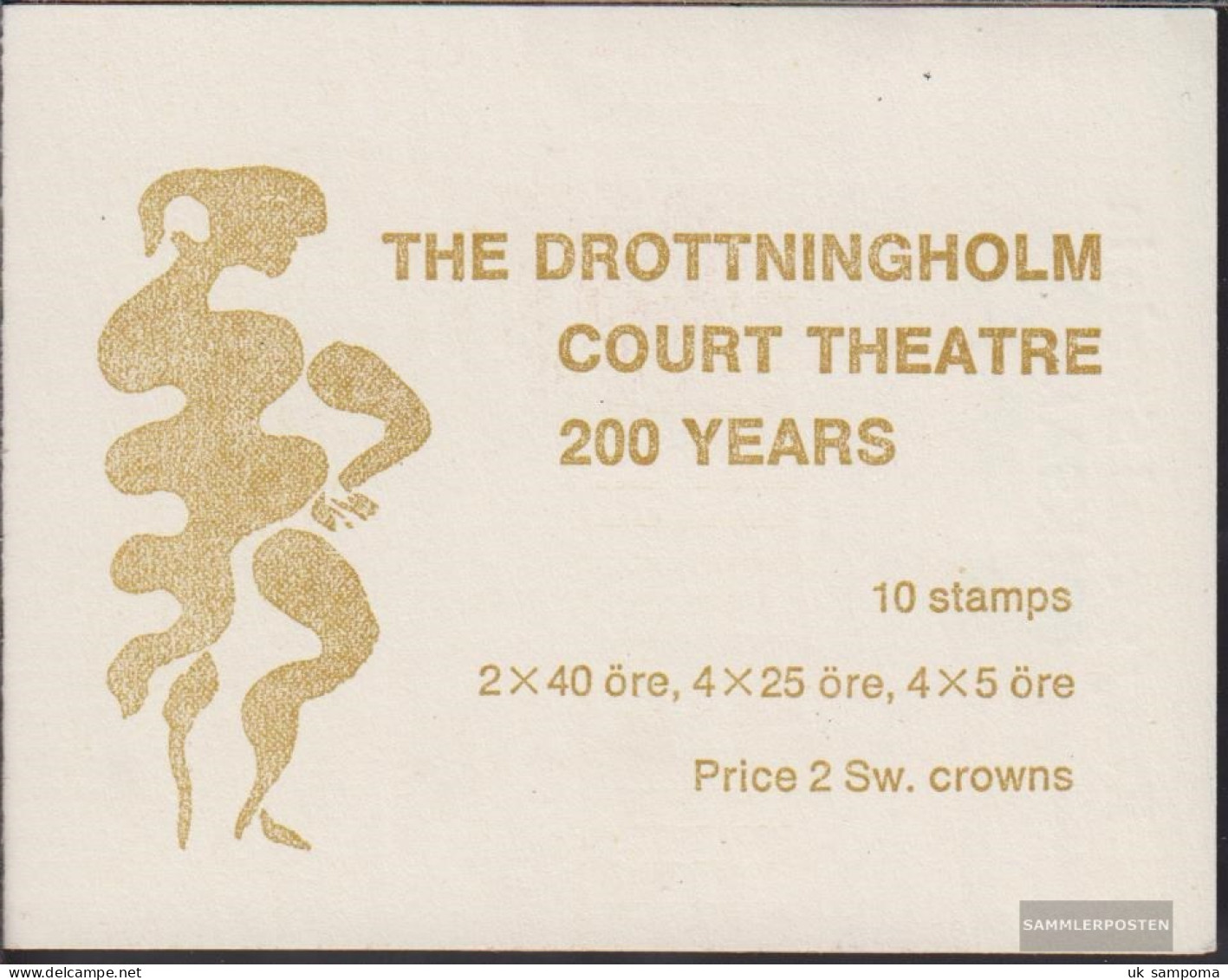 Sweden MH13II (complete Issue) Unmounted Mint / Never Hinged 1966 Theater Drottningholm - Unused Stamps