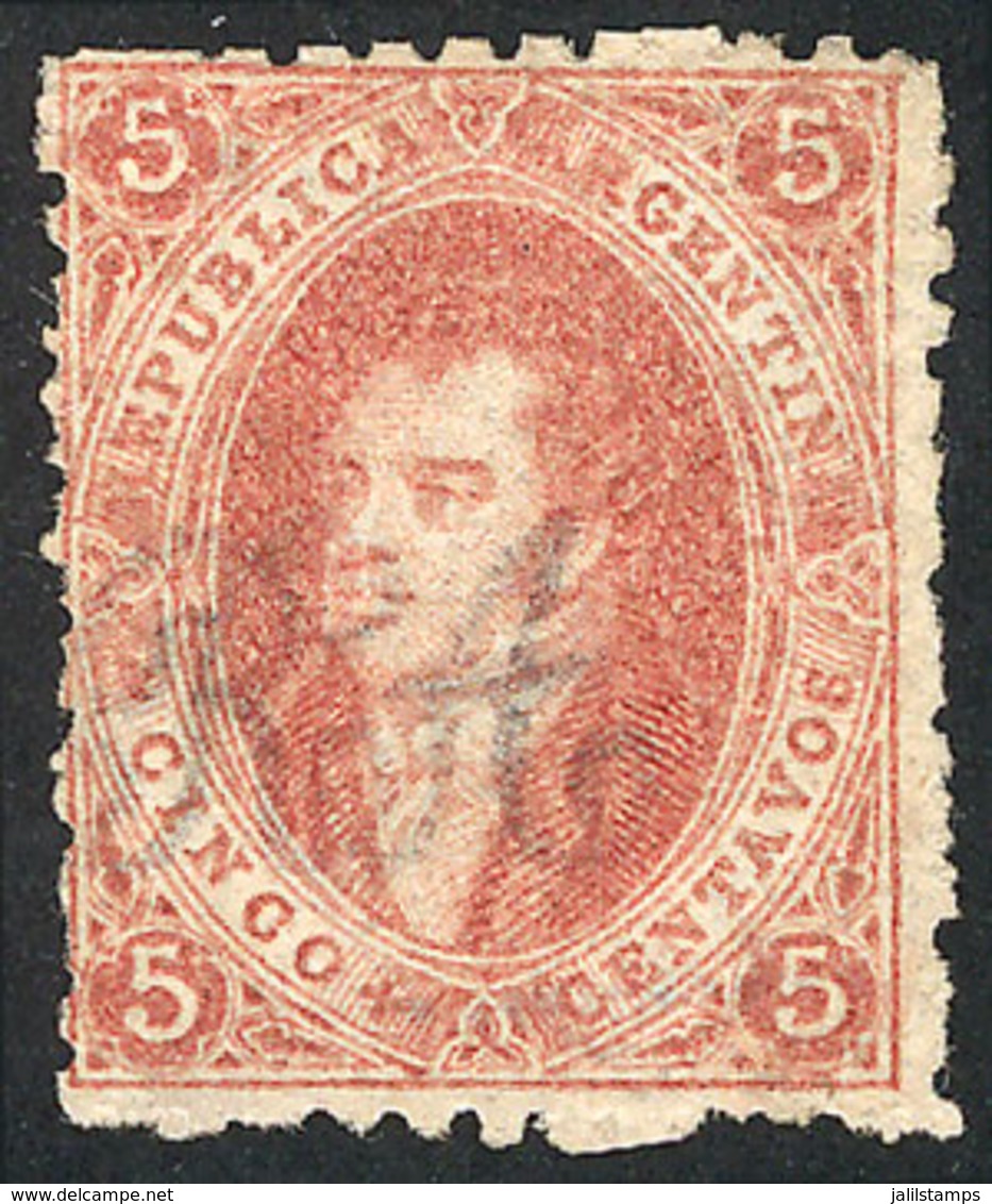 ARGENTINA: GJ.19e, 1st Printing, THIN PAPER, Mint, Excellent Quality! - Oblitérés