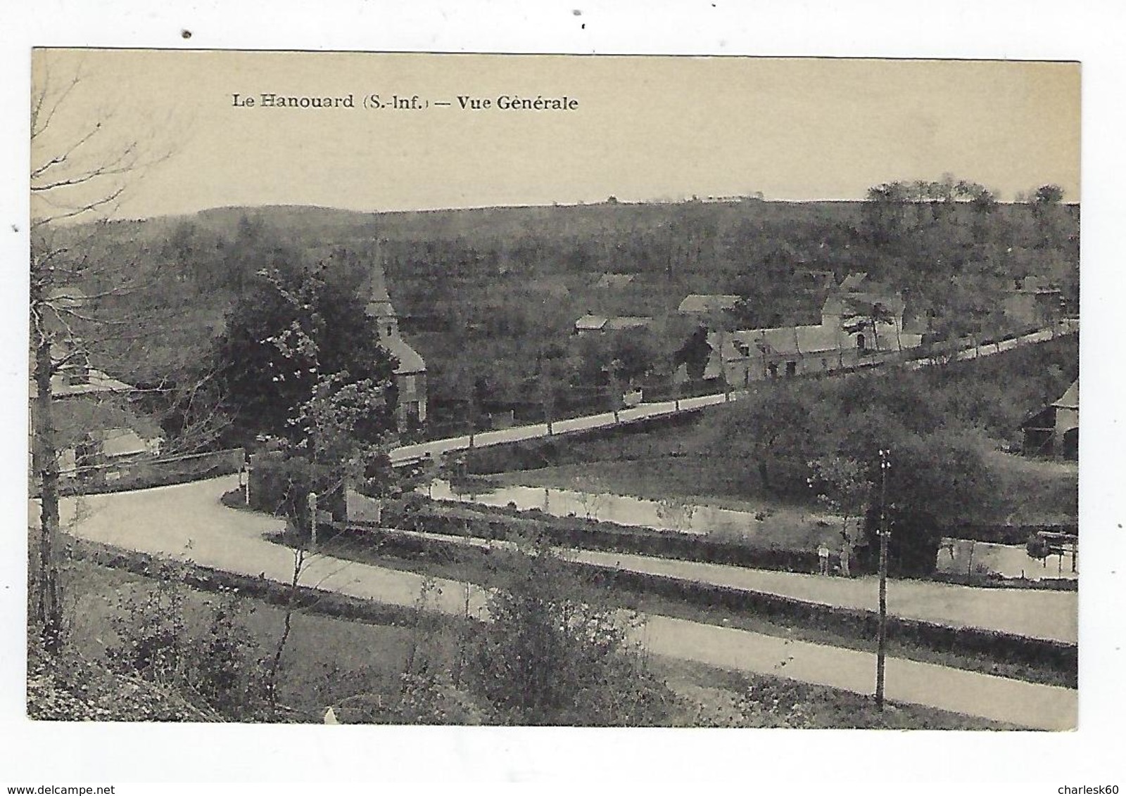 CPA 76 Environs De Cany - Le Hanouard Vue Générale - Cany Barville