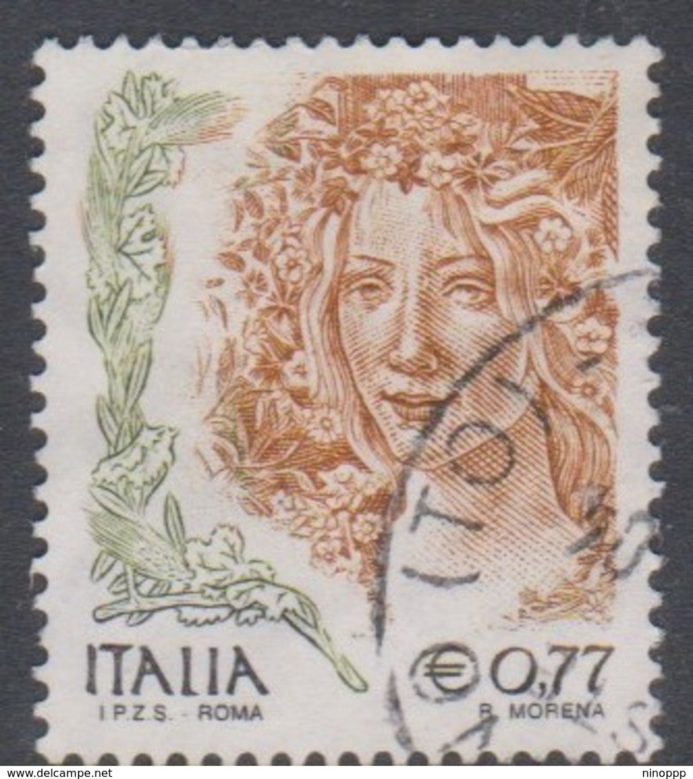 Italy Republic S 2591 2002 Women In Art  0,77 Euro, Used - 2001-10: Used