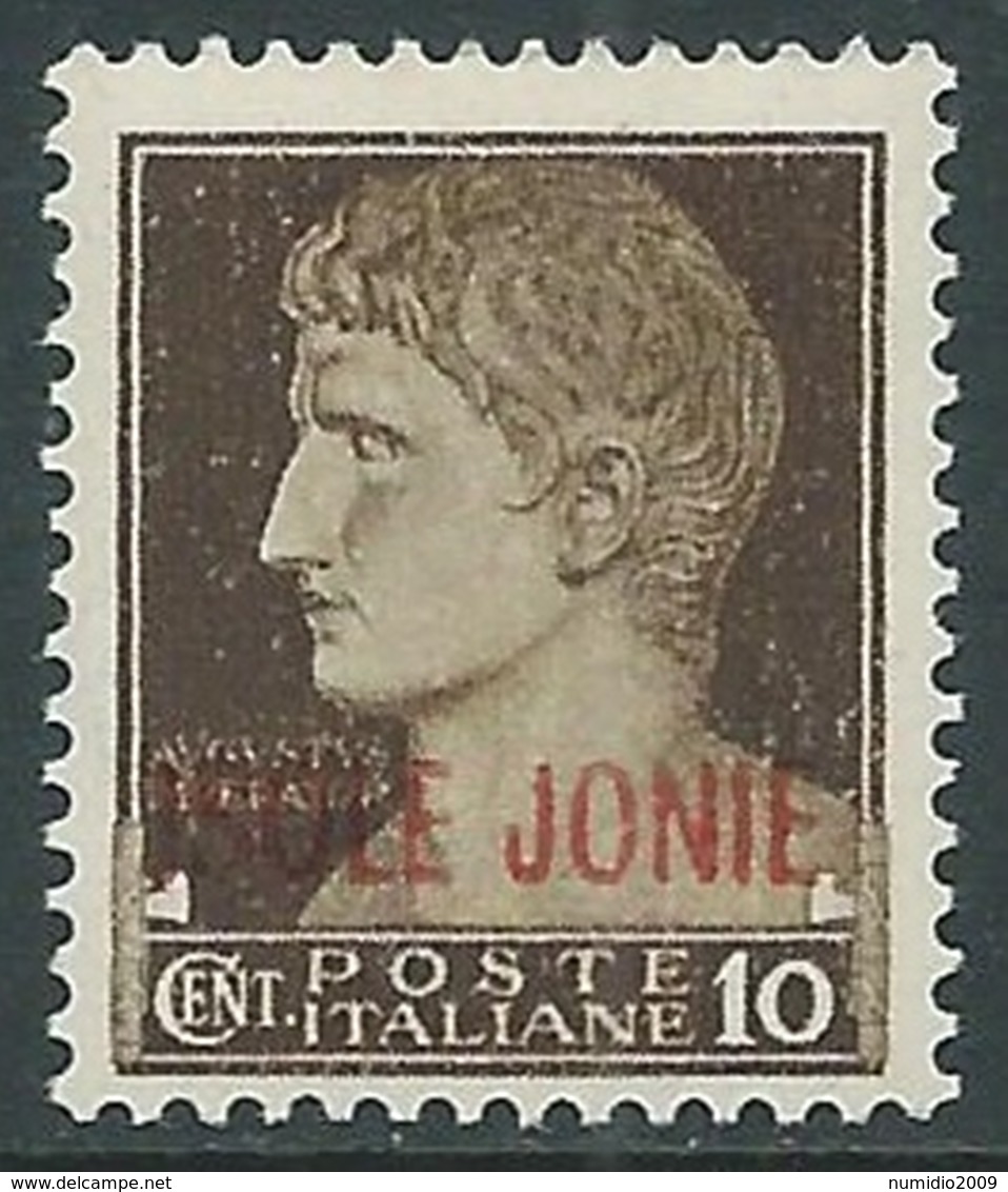 1941 ISOLE JONIE EFFIGIE 10 CENT MNH ** - RA20-5 - Ionische Inseln