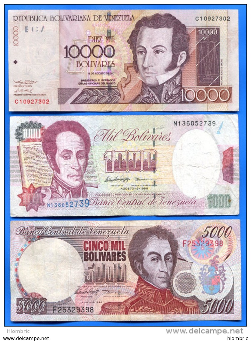 Venezuela  8  Billets - Venezuela