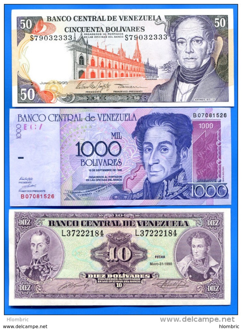 Venezuela  8  Billets - Venezuela