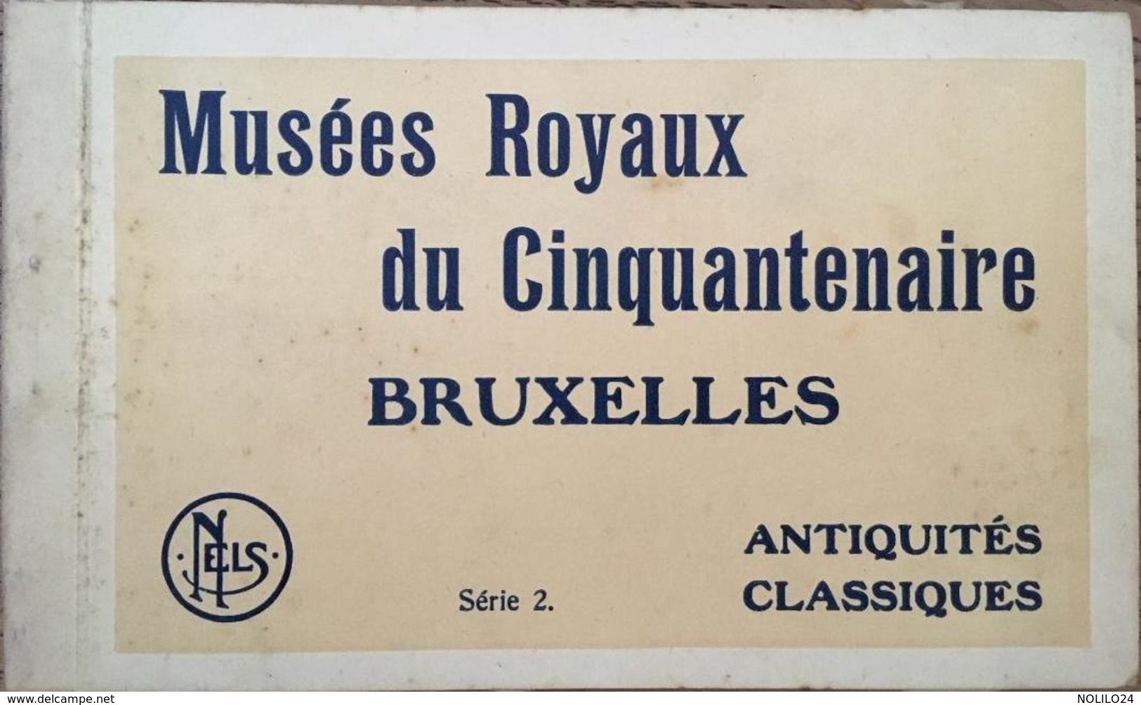 Carnet 12 CPA, Musées Royaux Du Cinquantenaire , Bruxelles, Antiquités Classiques, Série 2, éditions Nels - Musea