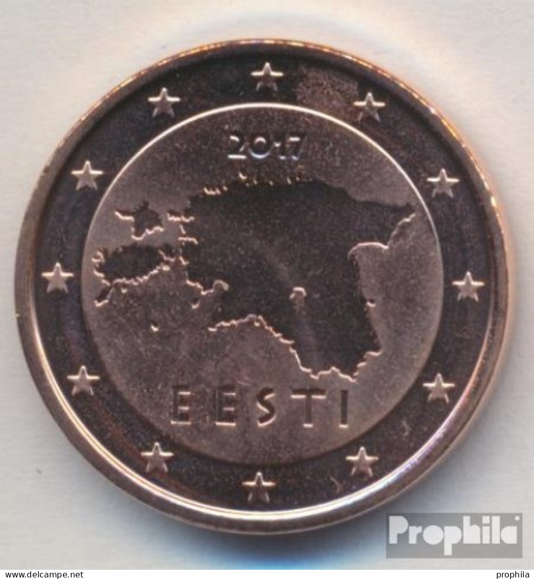 Estland EST 3 2017 Stgl./unzirkuliert Stgl./unzirkuliert 2017 Kursmünze 5 Cent - Estonia