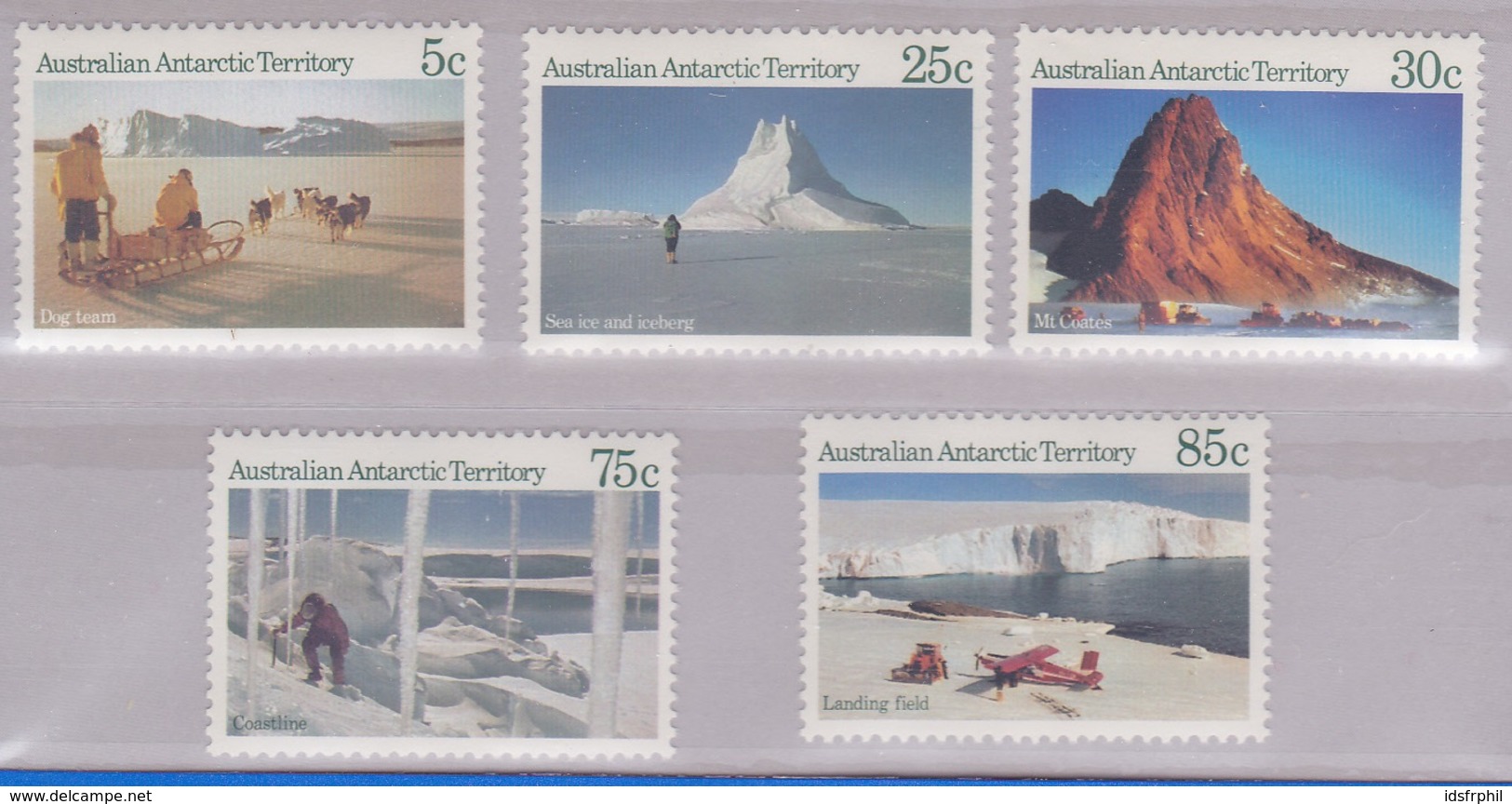 1984 AAT Antarctic Scenes MNH - Nuovi