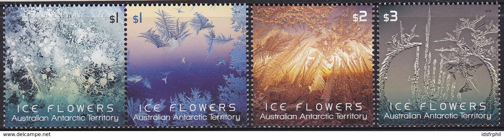 2016 AAT Ice Flowers MNH - Nuevos