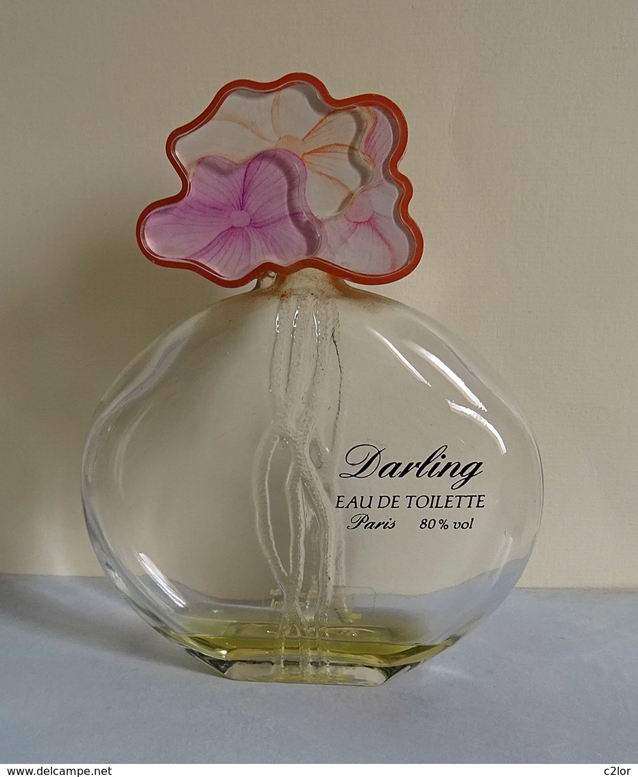 Ancien Flacon à Bouchon  "DARLING " De FABERGE  EDT 200 Ml VIDE Pour Collection Ou Décoration - Flacons (vides)