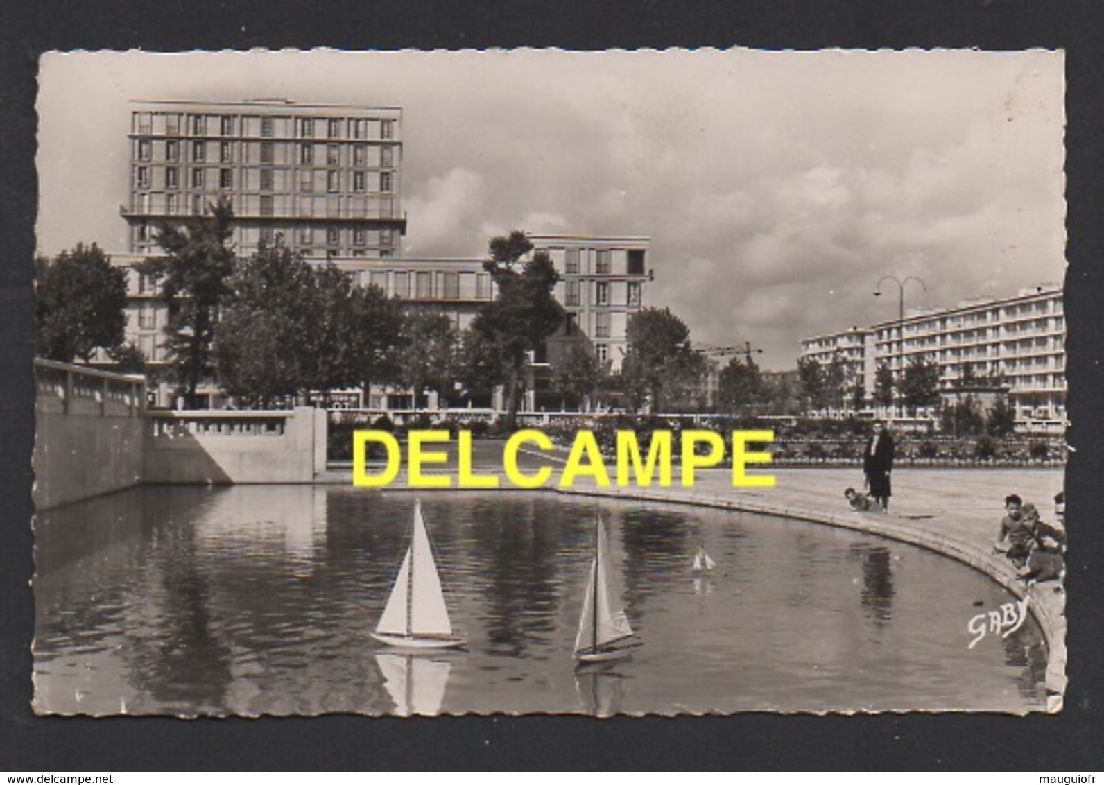 DD / 76 SEINE MARITIME / LE HAVRE / LES NOUVEAUX IMMEUBLES , PLACE DE L' HÔTEL DE VILLE, BASSIN ET VOILIERS (JOUETS) - Non Classés