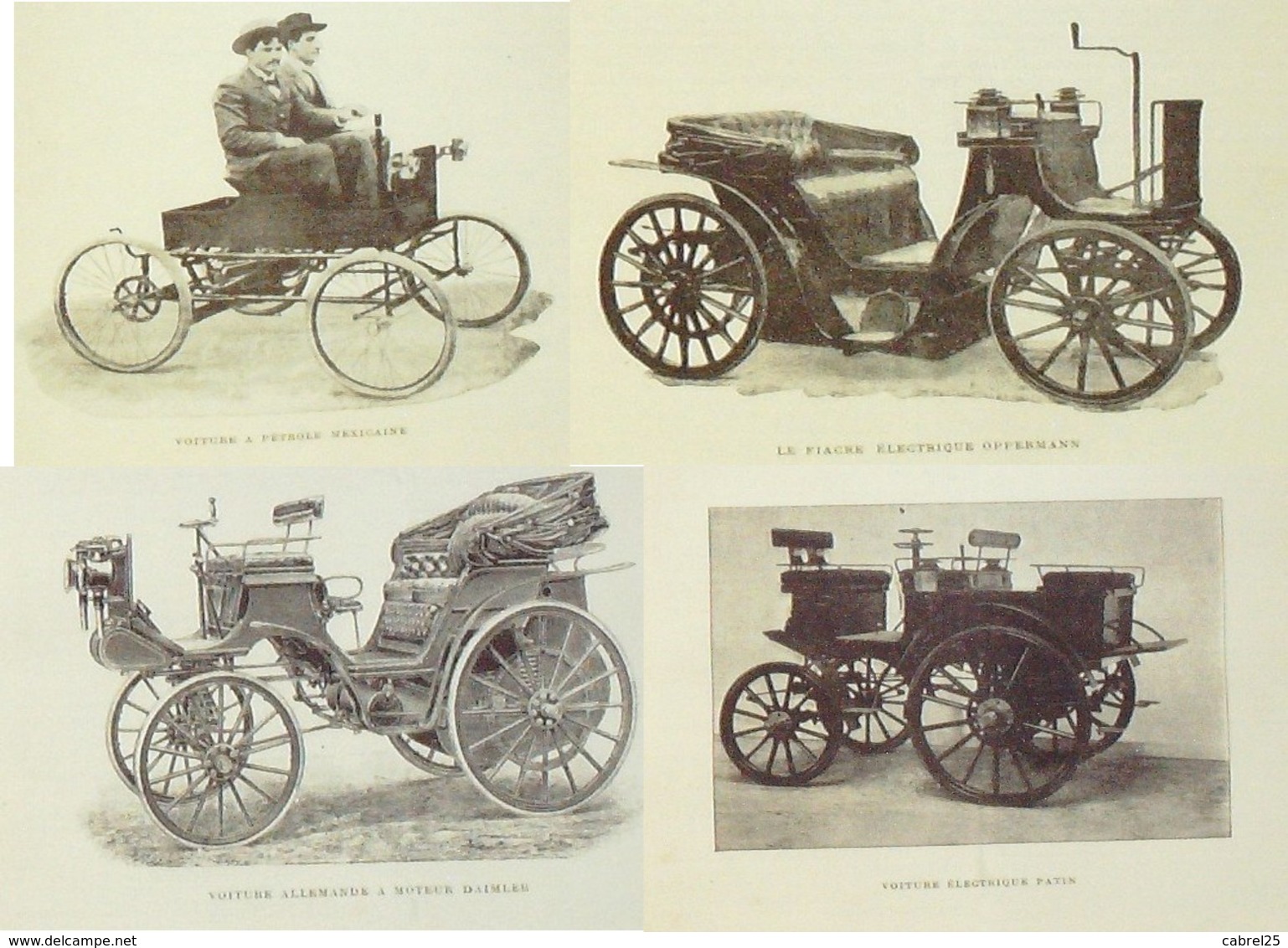 LOCOMOTION AUTOMOBILE "REVUES LE CHAUFFEUR + VEHICULES MECANIQUES 1839-1899-RARE - Revues Anciennes - Avant 1900