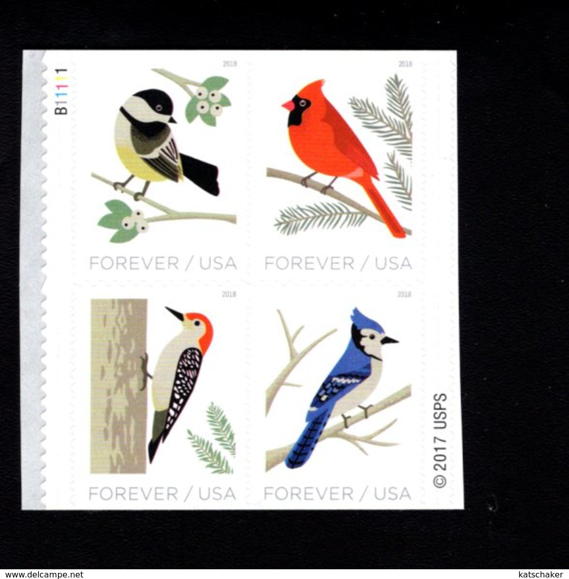 812383159 2018 SCOTT 5320A  POSTFRIS MINT  NEVER HINGED EINWANDFREI (XX)  BIRDS - Neufs