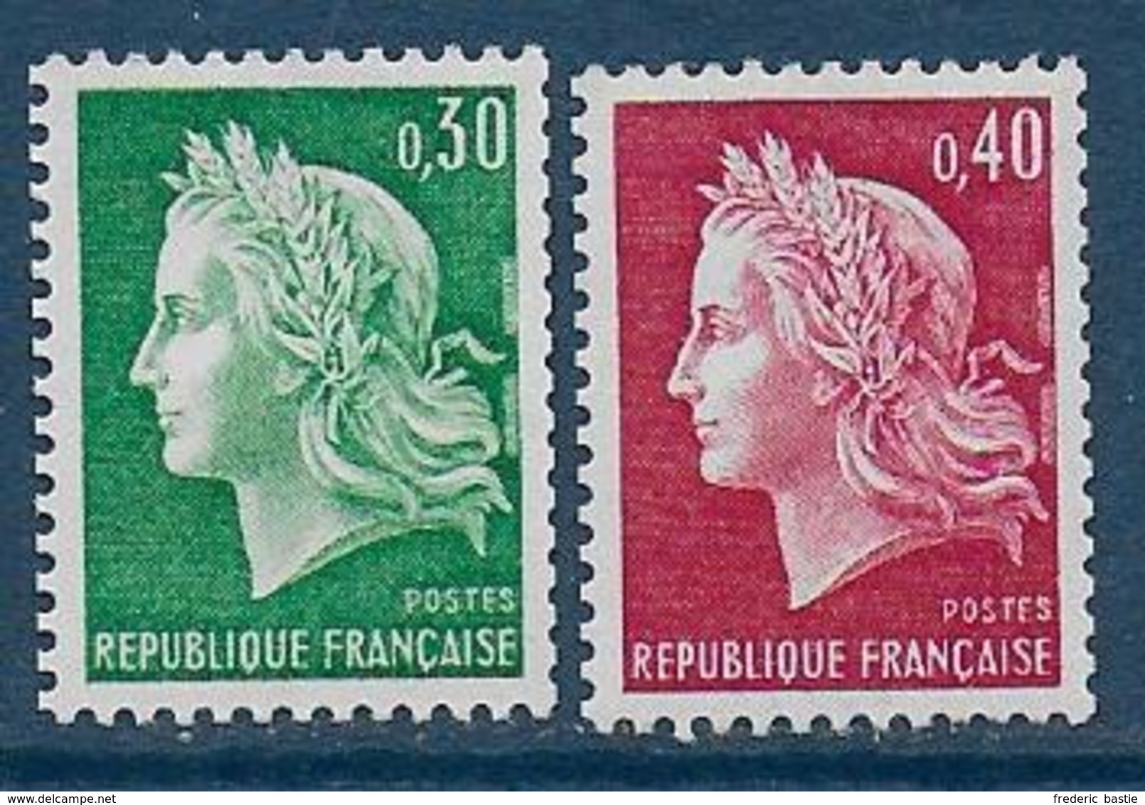 Cheffer N° 1536Ab **  Et 1536Bc  - Cote : 22 € - 1967-1970 Marianna Di Cheffer